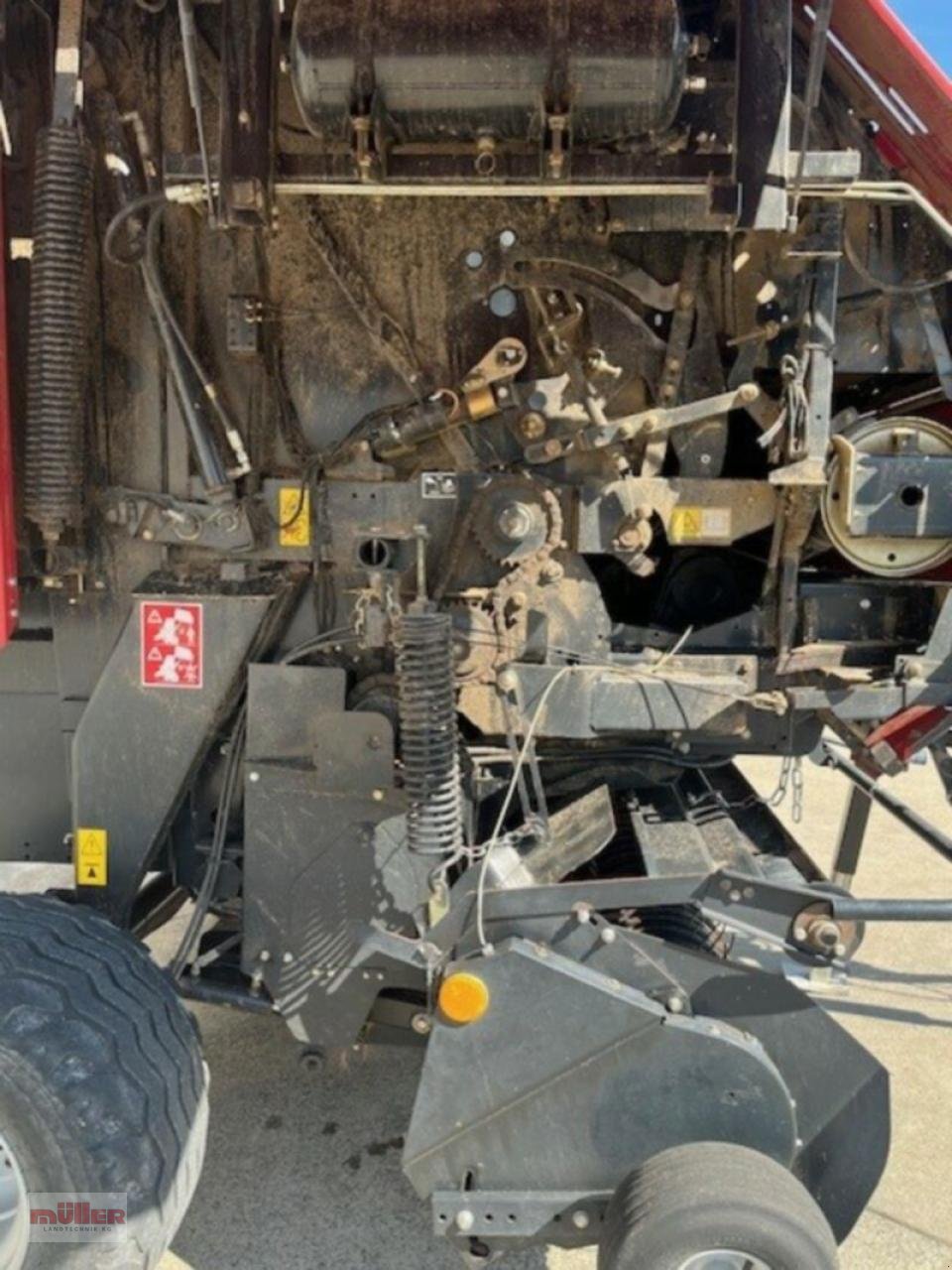Rundballenpresse des Typs Case IH RB 464, Gebrauchtmaschine in Holzhausen (Bild 5)