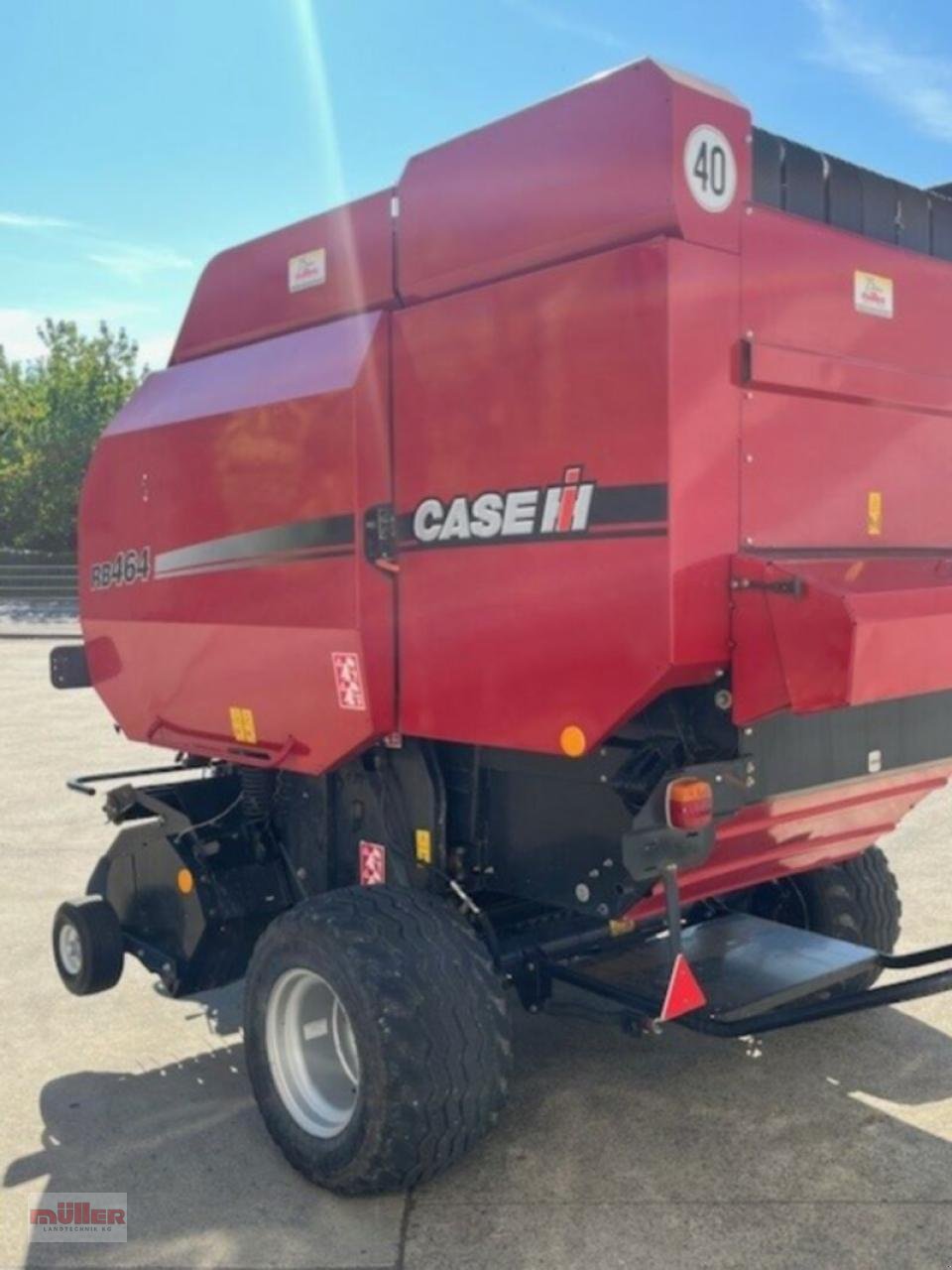 Rundballenpresse des Typs Case IH RB 464, Gebrauchtmaschine in Holzhausen (Bild 8)