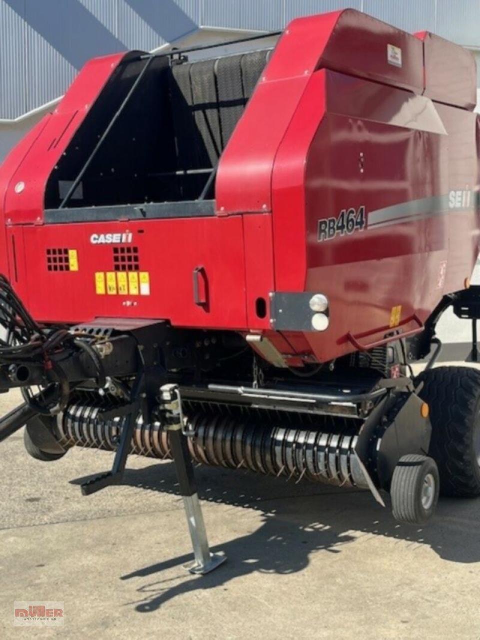 Rundballenpresse des Typs Case IH RB 464, Gebrauchtmaschine in Holzhausen (Bild 9)