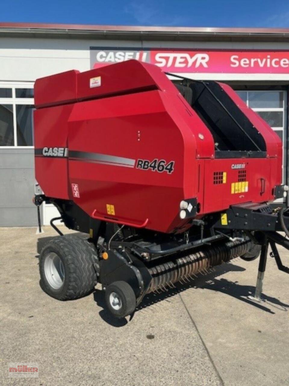 Rundballenpresse des Typs Case IH RB 464, Gebrauchtmaschine in Holzhausen (Bild 11)