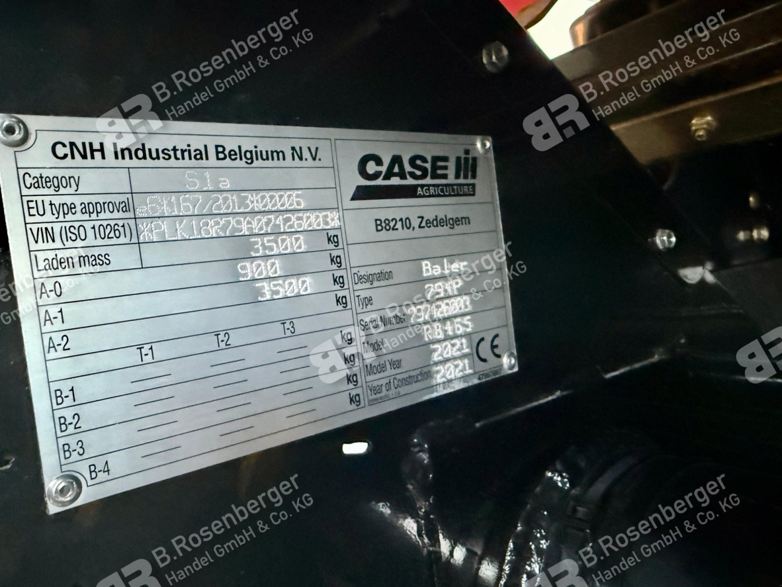 Rundballenpresse typu Case IH RB 465 RC, Neumaschine v Niederbergkirchen (Obrázek 12)