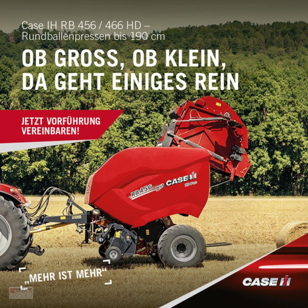 Rundballenpresse του τύπου Case IH RB 465 VC, Neumaschine σε Gottenheim (Φωτογραφία 4)