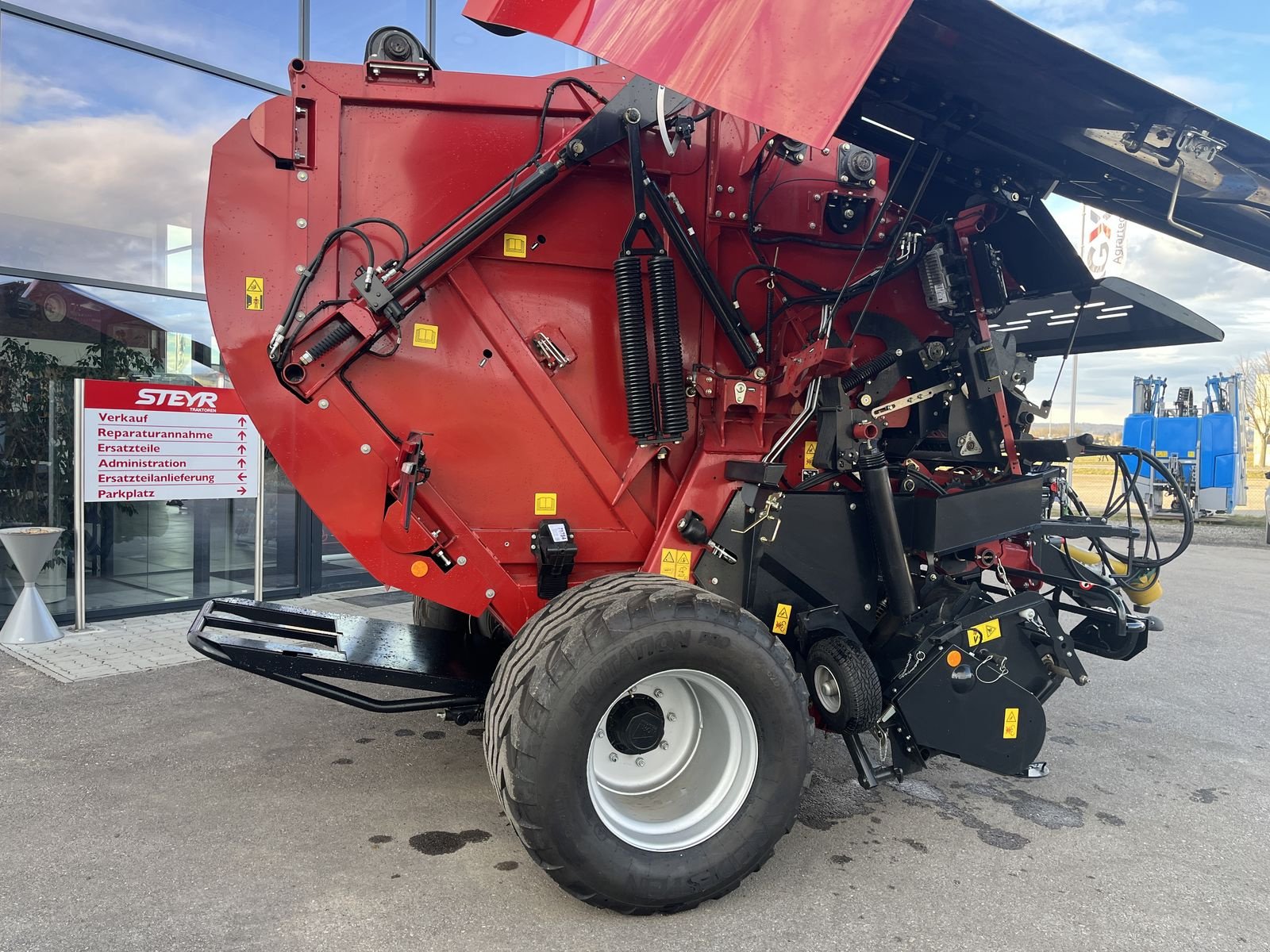 Rundballenpresse от тип Case IH RB 466 HD PRO CUTTER 25 K, Neumaschine в Harmannsdorf (Снимка 18)