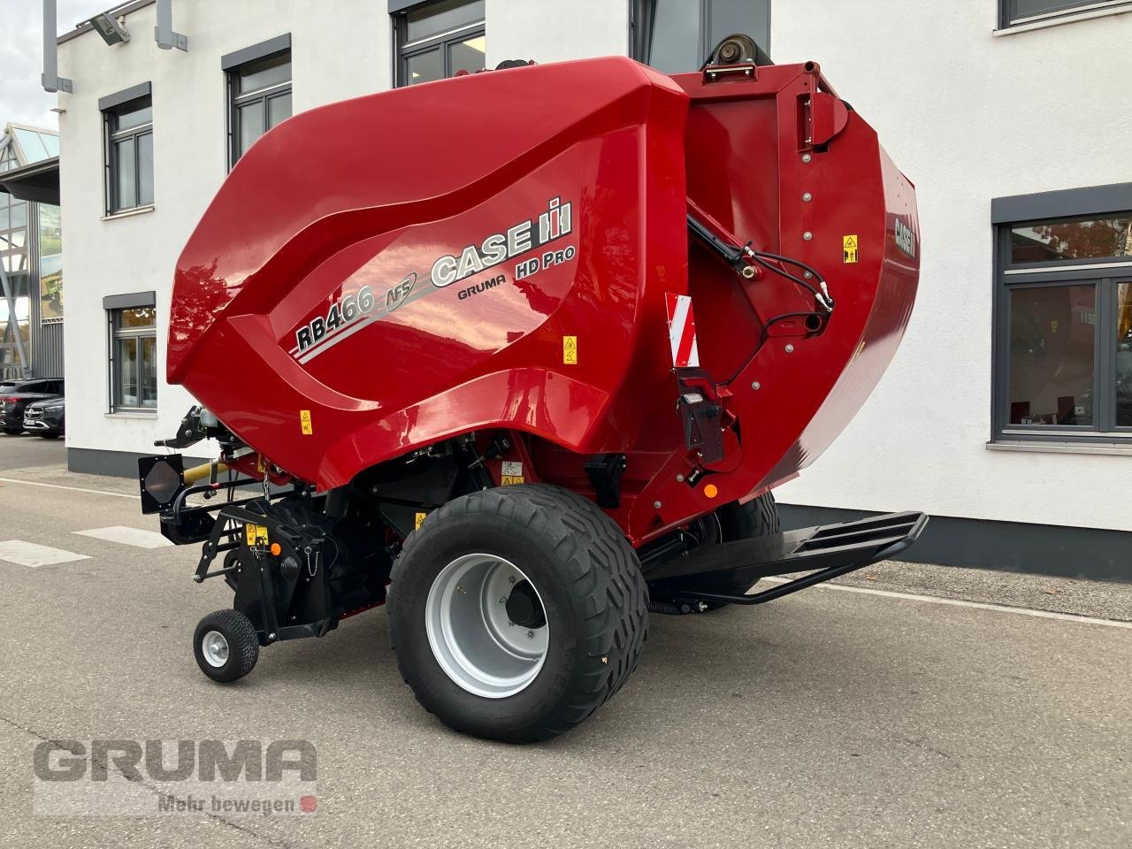 Rundballenpresse des Typs Case IH RB 466 HD PRO Cutter 25 K, Neumaschine in Friedberg-Derching (Bild 3)