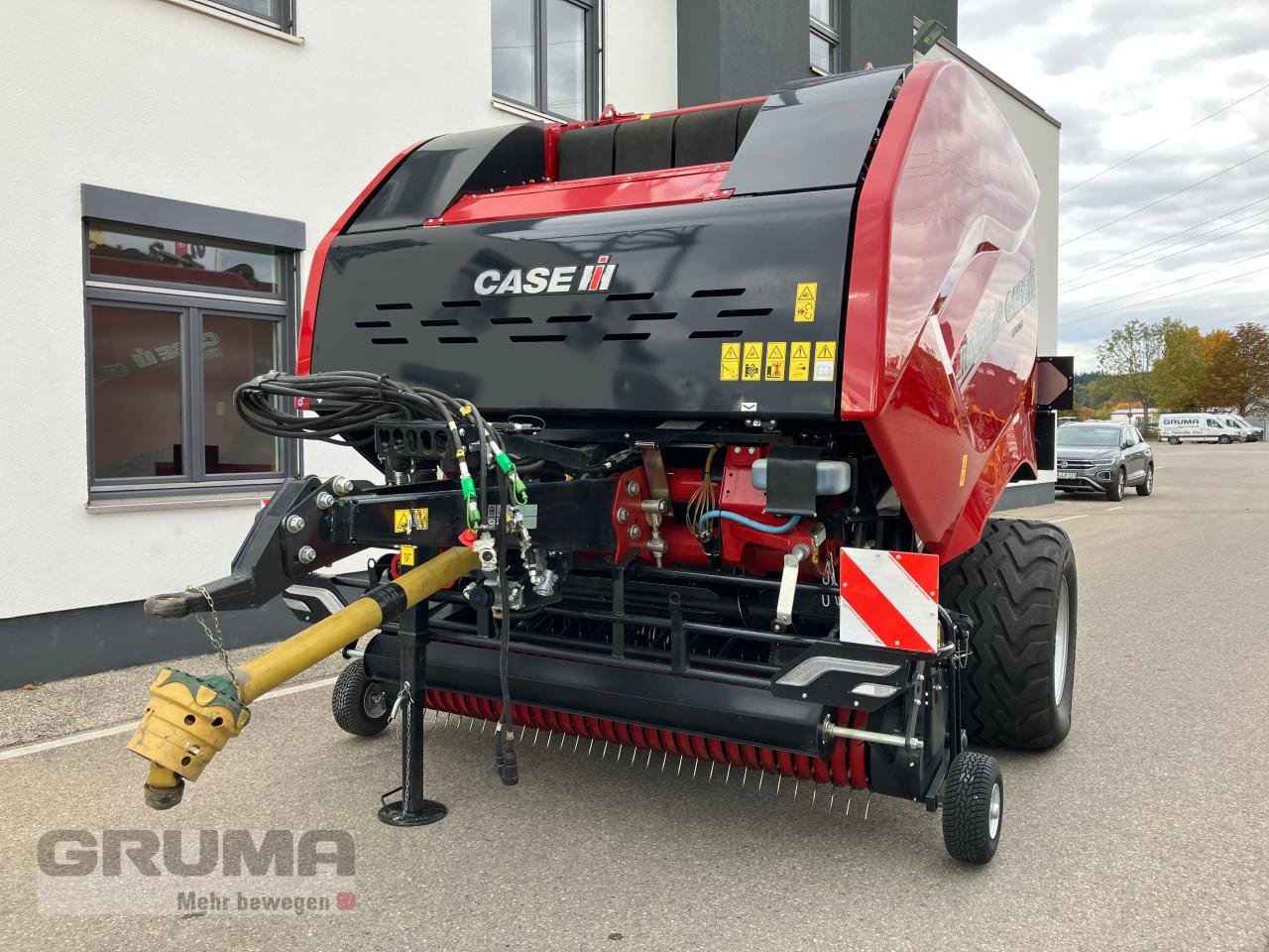 Rundballenpresse des Typs Case IH RB 466 HD PRO Cutter 25 K, Neumaschine in Friedberg-Derching (Bild 8)