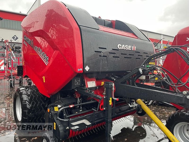 Rundballenpresse tip Case IH RB 466 HD PRO CUTTER 25 Messer, Vorführmaschine in Rohr (Poză 1)