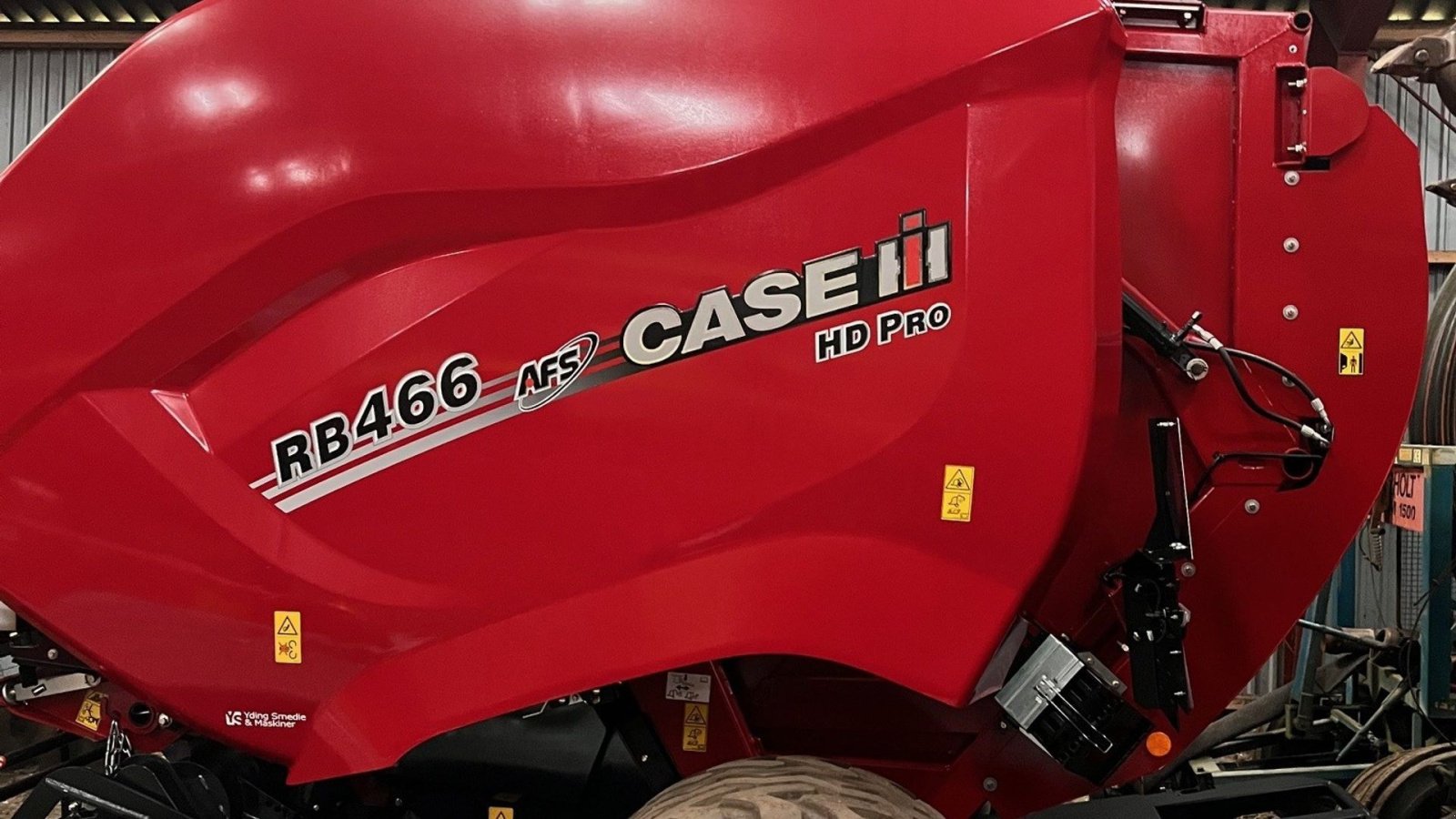 Rundballenpresse του τύπου Case IH RB 466 HD PRO, Gebrauchtmaschine σε Horsens (Φωτογραφία 1)