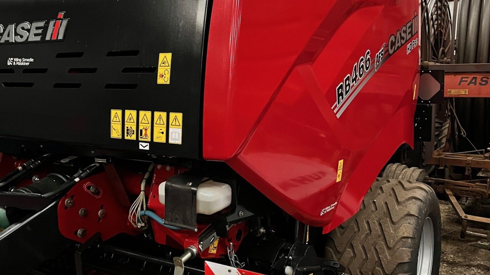 Rundballenpresse του τύπου Case IH RB 466 HD PRO, Gebrauchtmaschine σε Horsens (Φωτογραφία 2)