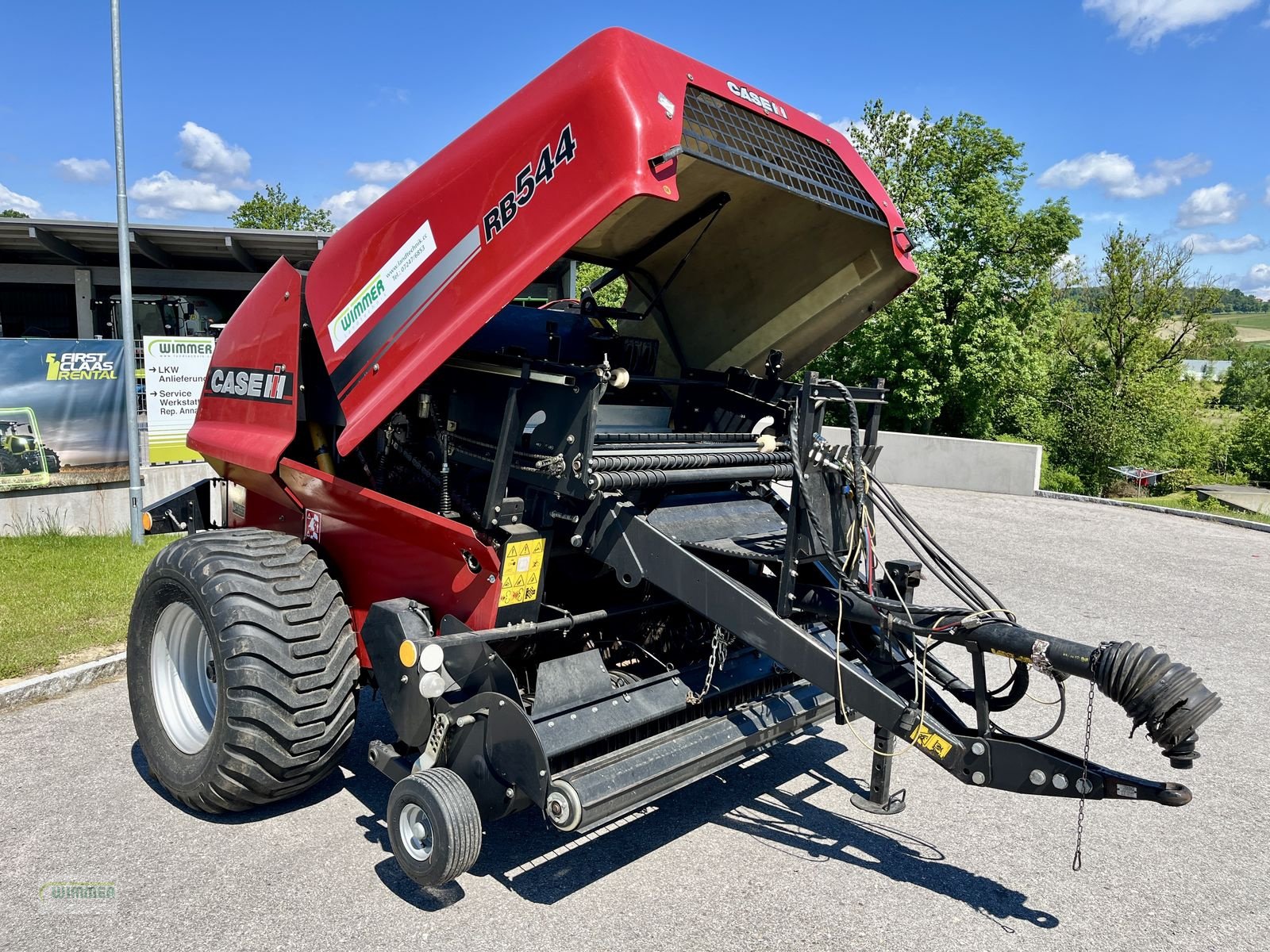 Rundballenpresse za tip Case IH RB 544 -gebrauchte Rundballenpresse/Ballenpresse, Gebrauchtmaschine u Kematen (Slika 12)