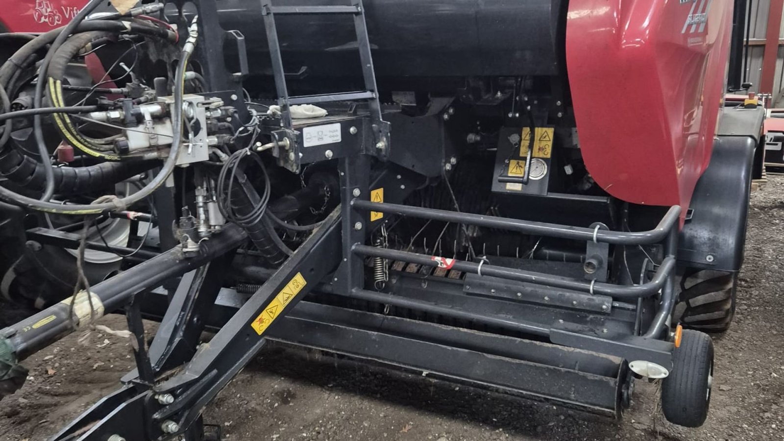 Rundballenpresse типа Case IH RB 545 silage pack Inkl. ballevender, Gebrauchtmaschine в Aulum (Фотография 7)