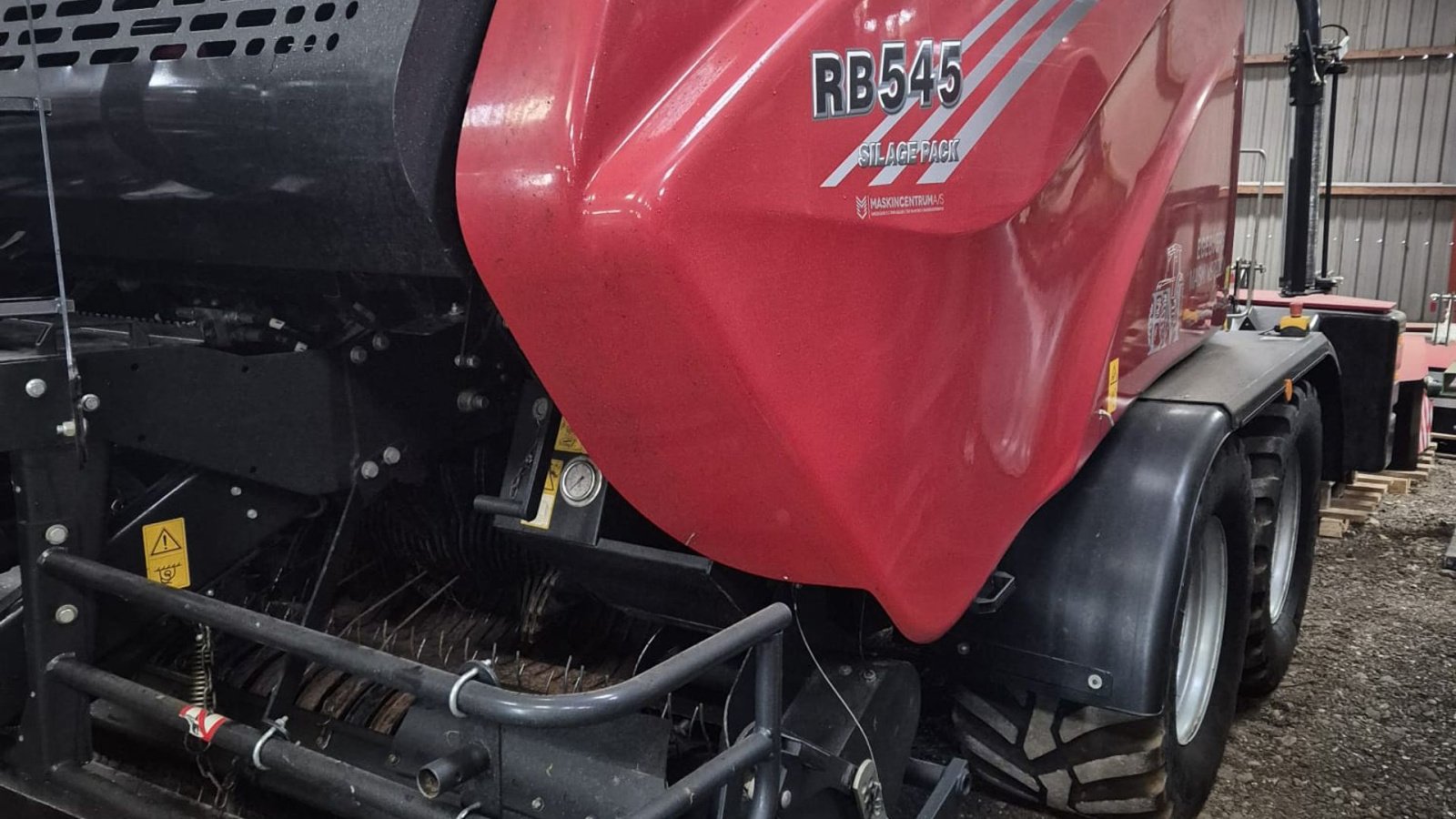 Rundballenpresse типа Case IH RB 545 silage pack Inkl. ballevender, Gebrauchtmaschine в Aulum (Фотография 1)