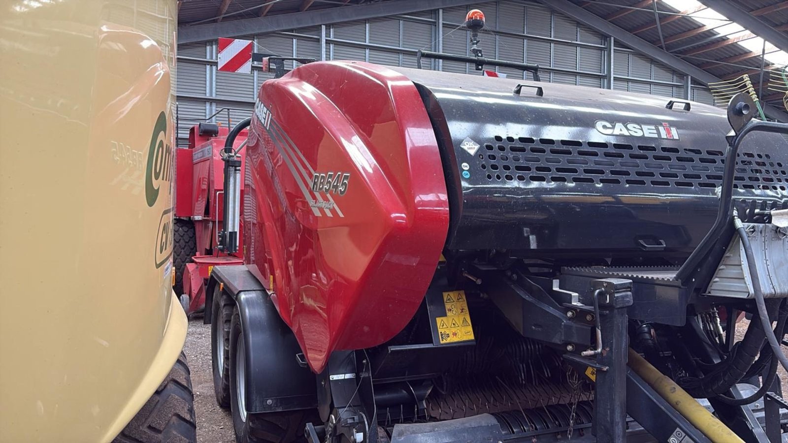 Rundballenpresse des Typs Case IH RB 545 silage pack Meget lavt balletal, Gebrauchtmaschine in Aulum (Bild 2)