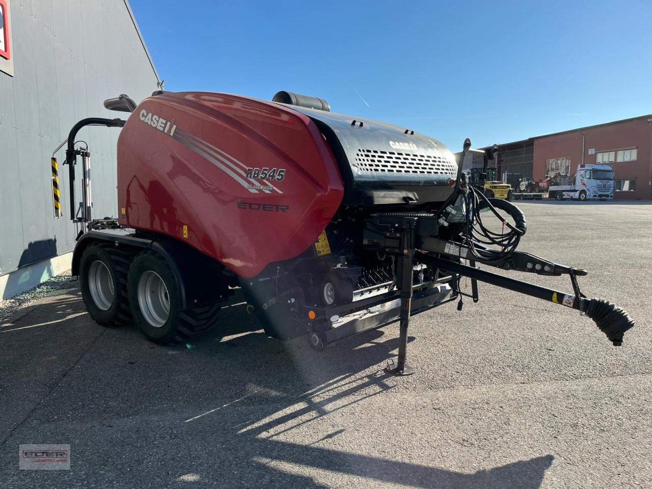 Rundballenpresse Türe ait Case IH RB 545 Silage Pack, Gebrauchtmaschine içinde Tuntenhausen (resim 3)
