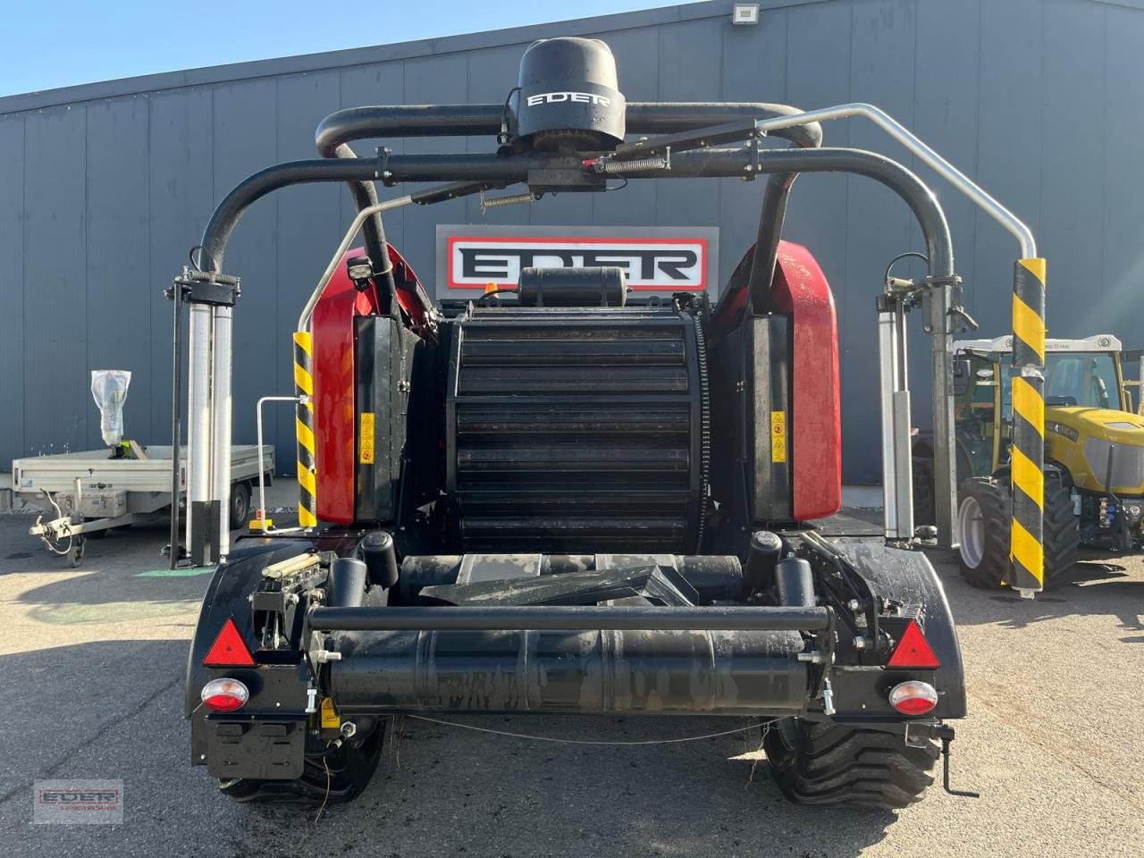 Rundballenpresse Türe ait Case IH RB 545 Silage Pack, Gebrauchtmaschine içinde Tuntenhausen (resim 5)