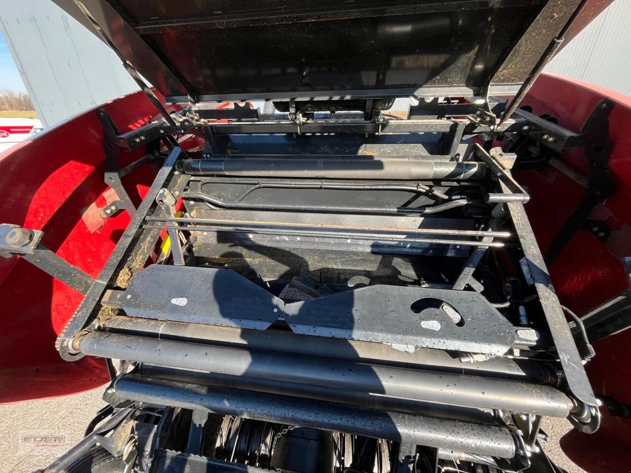 Rundballenpresse Türe ait Case IH RB 545 Silage Pack, Gebrauchtmaschine içinde Tuntenhausen (resim 8)