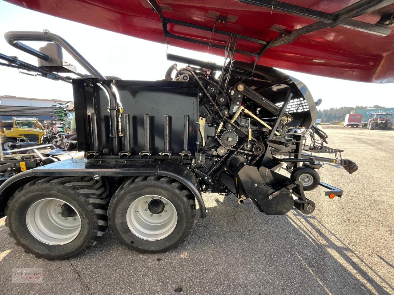 Rundballenpresse Türe ait Case IH RB 545 Silage Pack, Gebrauchtmaschine içinde Tuntenhausen (resim 11)
