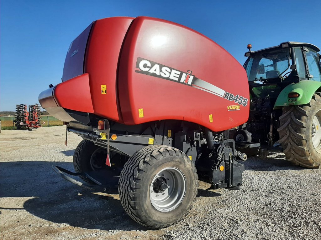 Rundballenpresse Türe ait Case IH RB455, Gebrauchtmaschine içinde SAINT LOUP (resim 7)