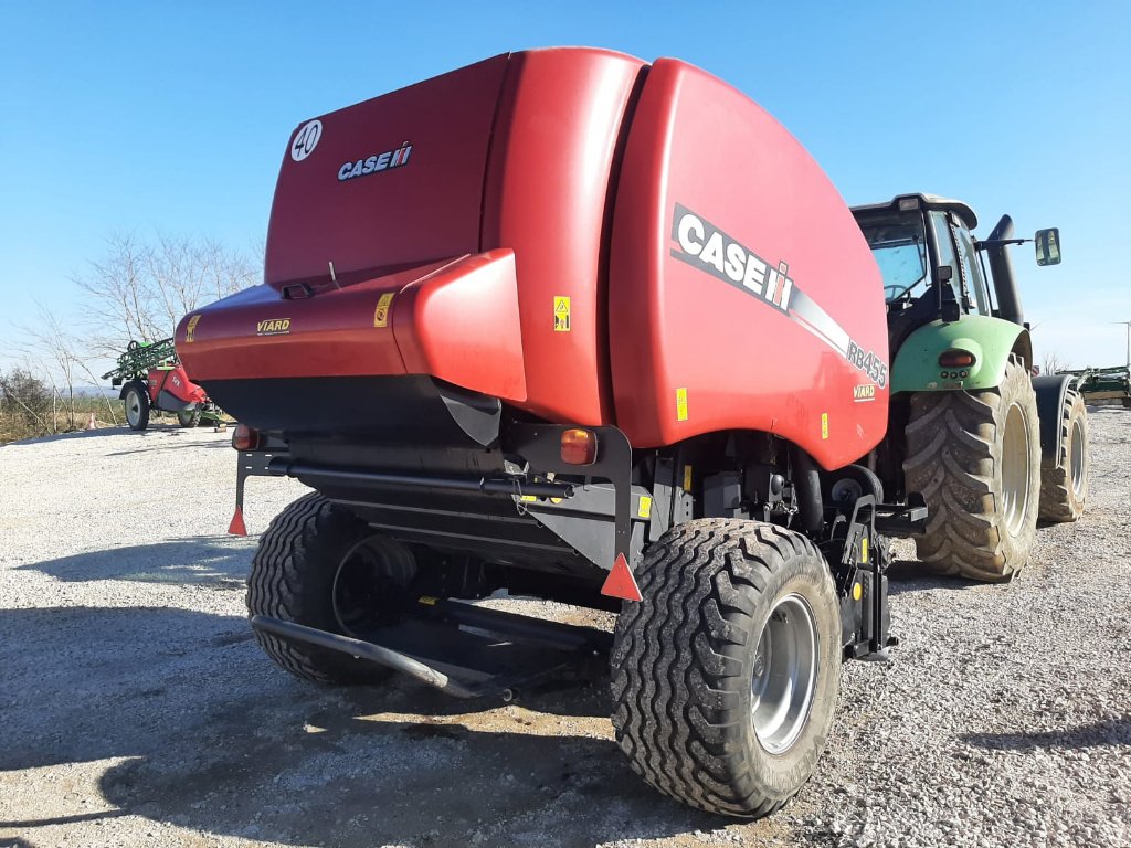 Rundballenpresse Türe ait Case IH RB455, Gebrauchtmaschine içinde SAINT LOUP (resim 5)