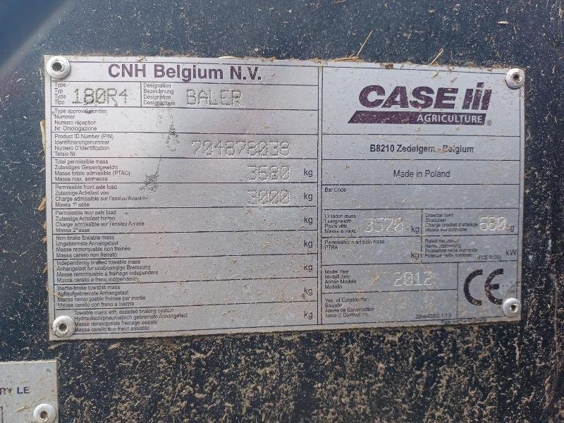 Rundballenpresse Türe ait Case IH RB464, Gebrauchtmaschine içinde Wargnies Le Grand (resim 5)