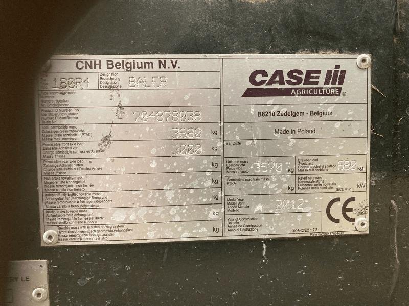 Rundballenpresse typu Case IH RB464, Gebrauchtmaschine v Wargnies Le Grand (Obrázek 4)