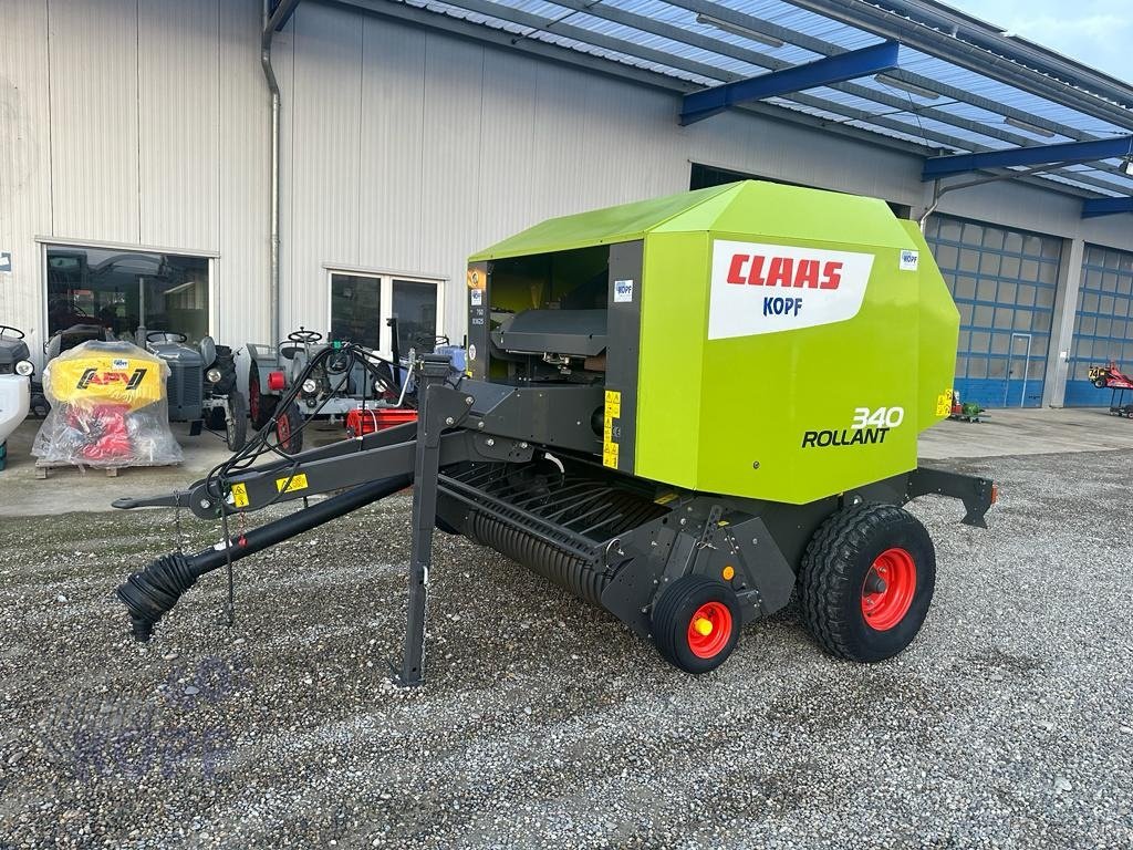 Rundballenpresse des Typs CLAAS Claas Ballenpresse Rollant 340 RAF PU 1,85 m Raffer, Gebrauchtmaschine in Schutterzell (Bild 1)