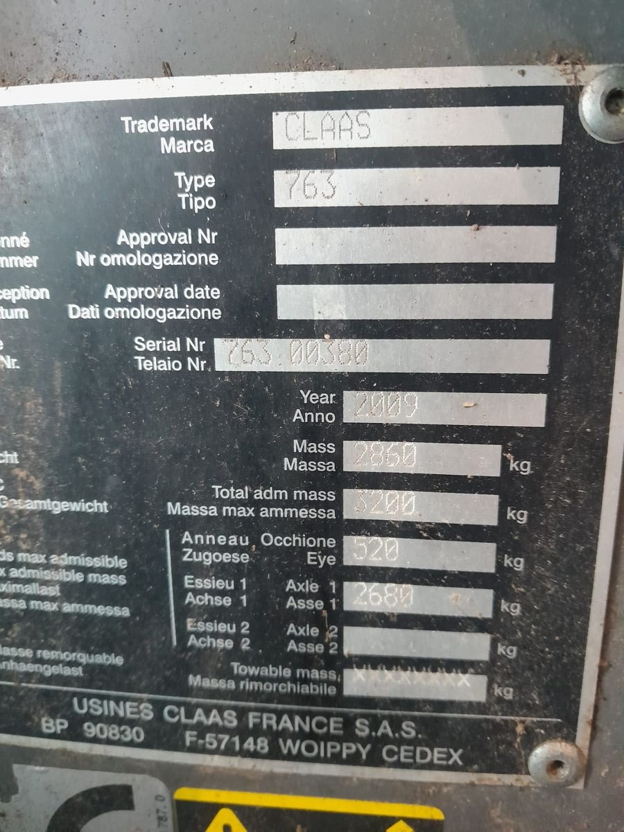 Rundballenpresse typu CLAAS Claas Rollant 354, Gebrauchtmaschine v Hopfgarten (Obrázek 3)