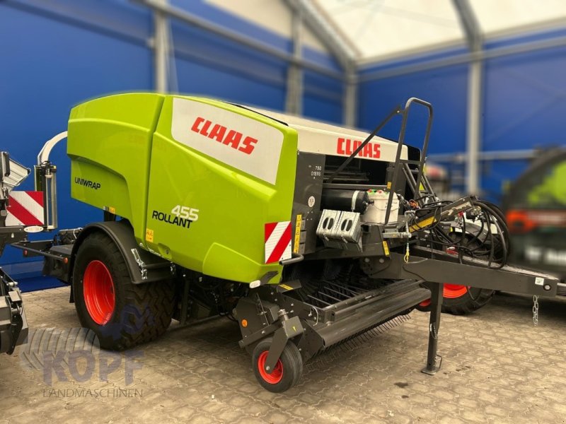 Rundballenpresse des Typs CLAAS Claas Uniwrap Rollant 455 RC-16 Ballenpresse NEU, Neumaschine in Schutterzell (Bild 1)