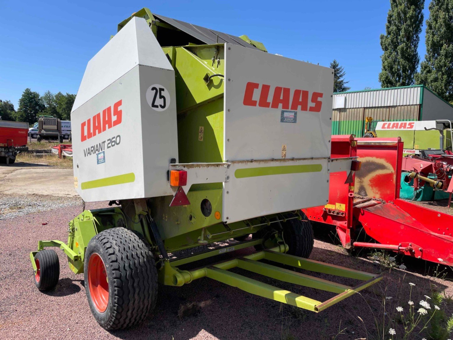 Rundballenpresse от тип CLAAS Presse à balles rondes VARIANT260 Claas, Gebrauchtmaschine в LA SOUTERRAINE (Снимка 2)