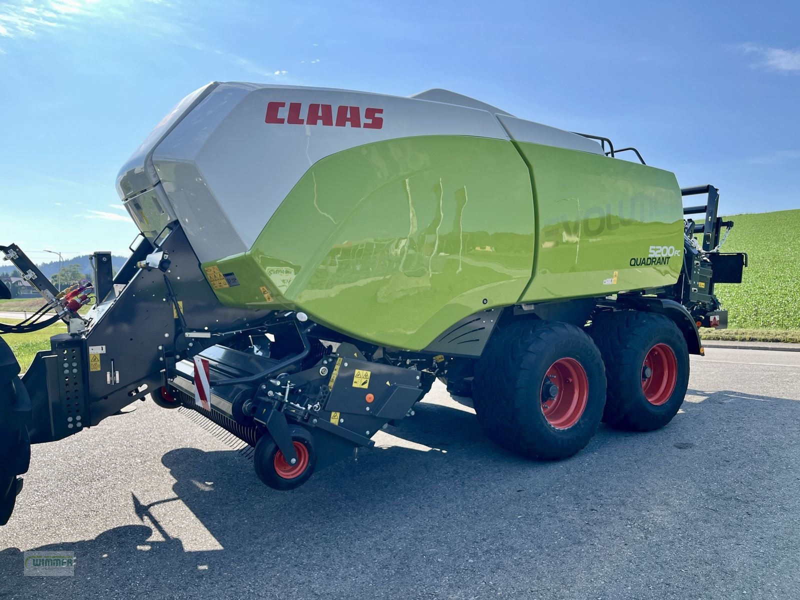 Rundballenpresse des Typs CLAAS QUADRANT 5200 FC - Quaderballenpresse, Neumaschine in Kematen (Bild 5)