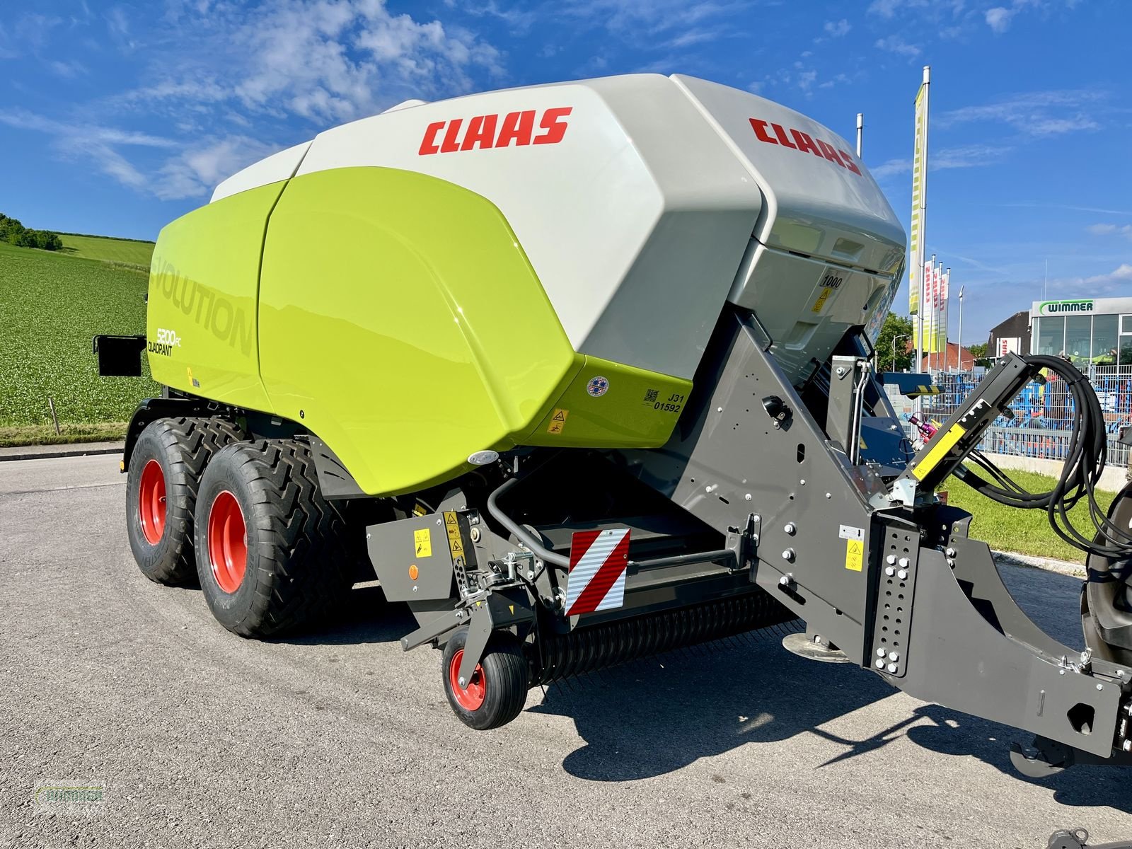 Rundballenpresse des Typs CLAAS QUADRANT 5200 FC - Quaderballenpresse, Neumaschine in Kematen (Bild 7)