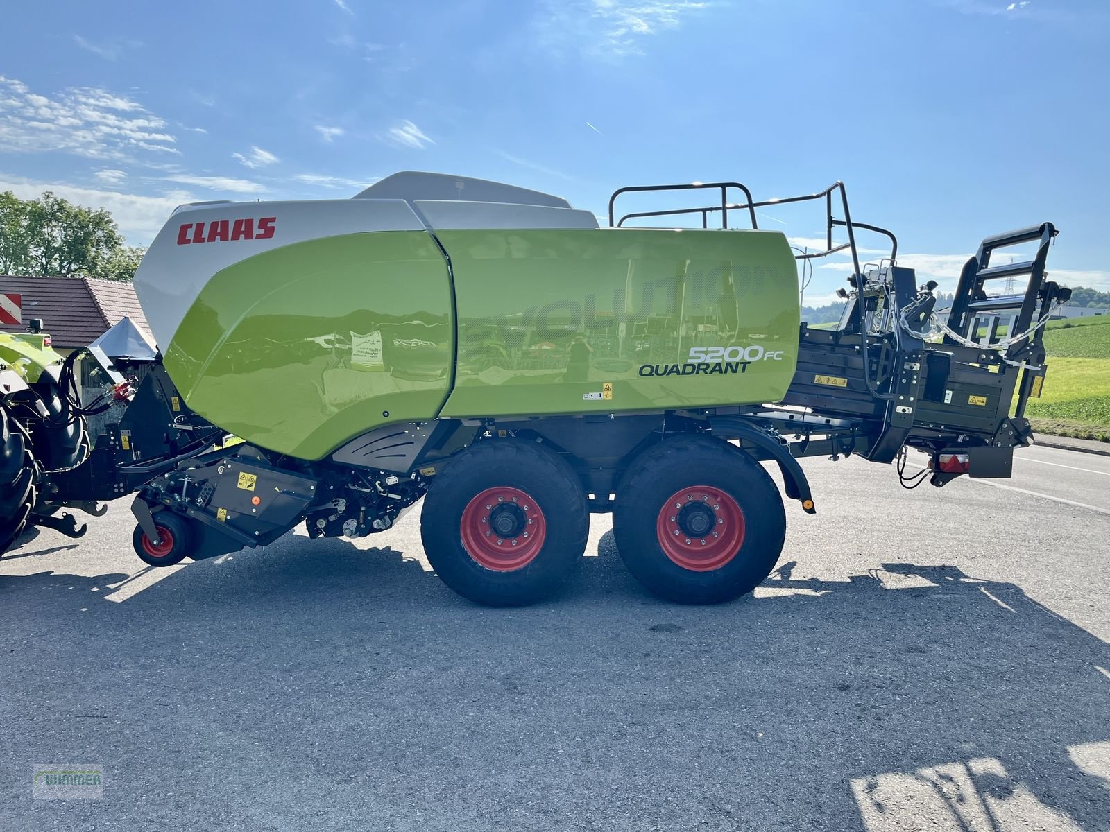 Rundballenpresse des Typs CLAAS QUADRANT 5200 FC - Quaderballenpresse, Neumaschine in Kematen (Bild 4)