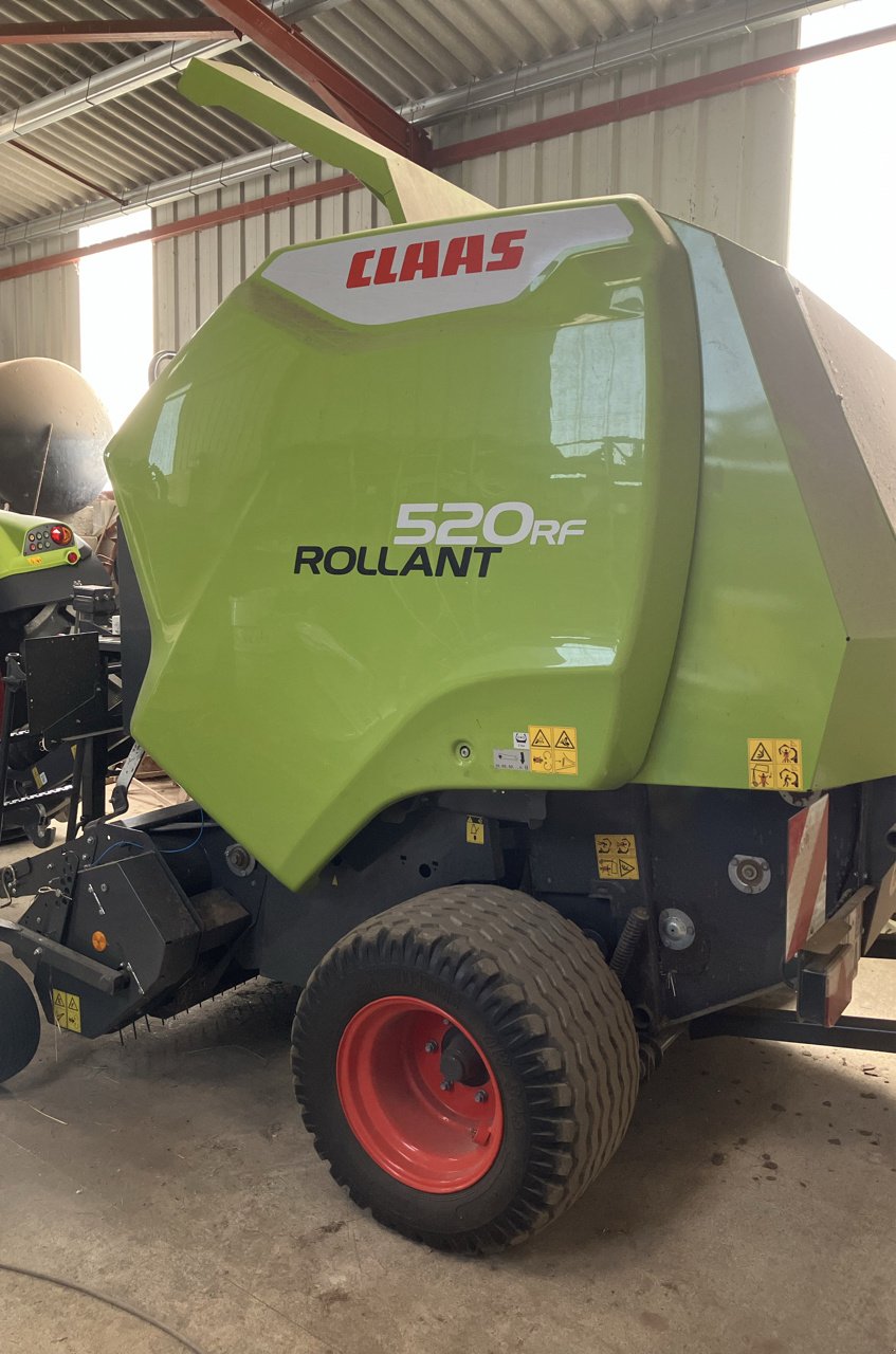 Rundballenpresse des Typs CLAAS Rolland 520 rf, Gebrauchtmaschine in MORLHON LE HAUT (Bild 4)