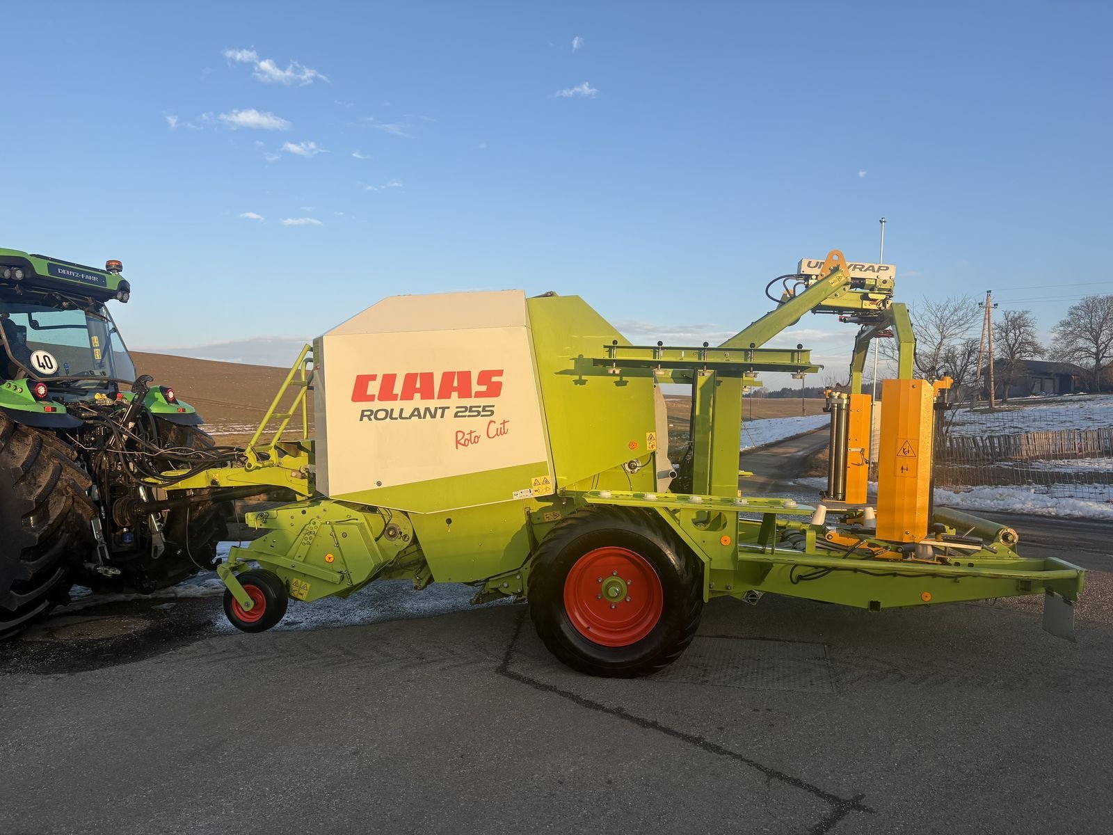 Rundballenpresse типа CLAAS Rollant 255 RC Uniwr, Gebrauchtmaschine в Pischelsdorf am Engelbach (Фотография 1)