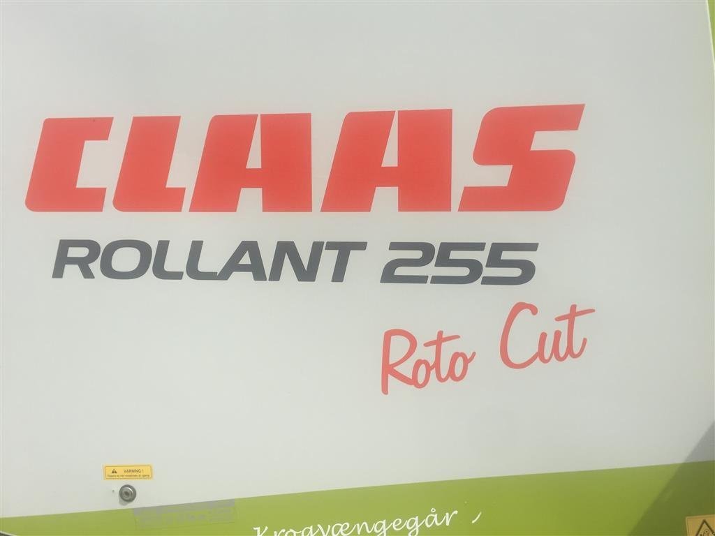 Rundballenpresse des Typs CLAAS ROLLANT 255 RC UNIWRAP, Gebrauchtmaschine in Roskilde (Bild 5)