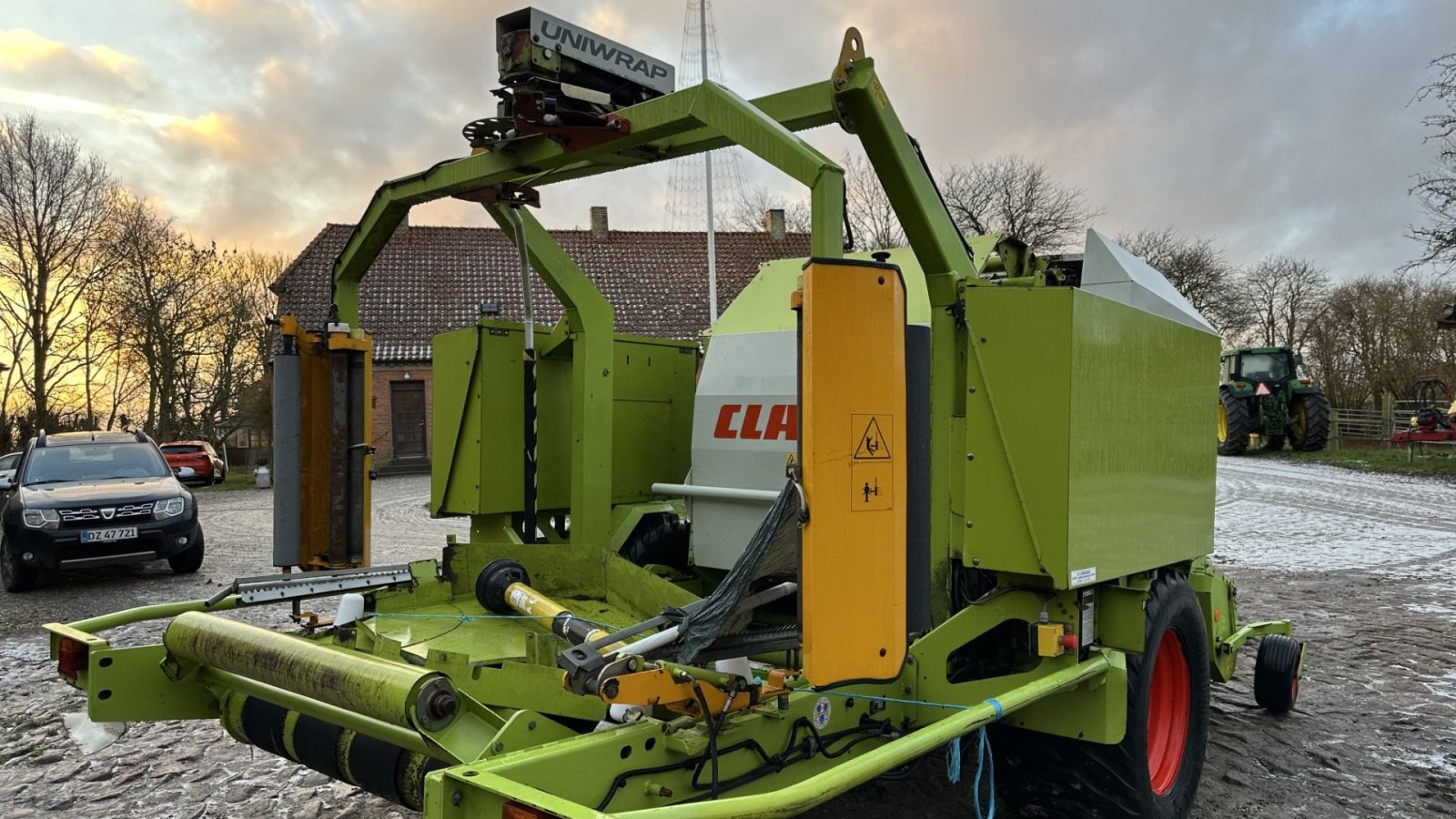 Rundballenpresse za tip CLAAS ROLLANT 255 RC UNIWRAP, Gebrauchtmaschine u øster ulslev (Slika 3)