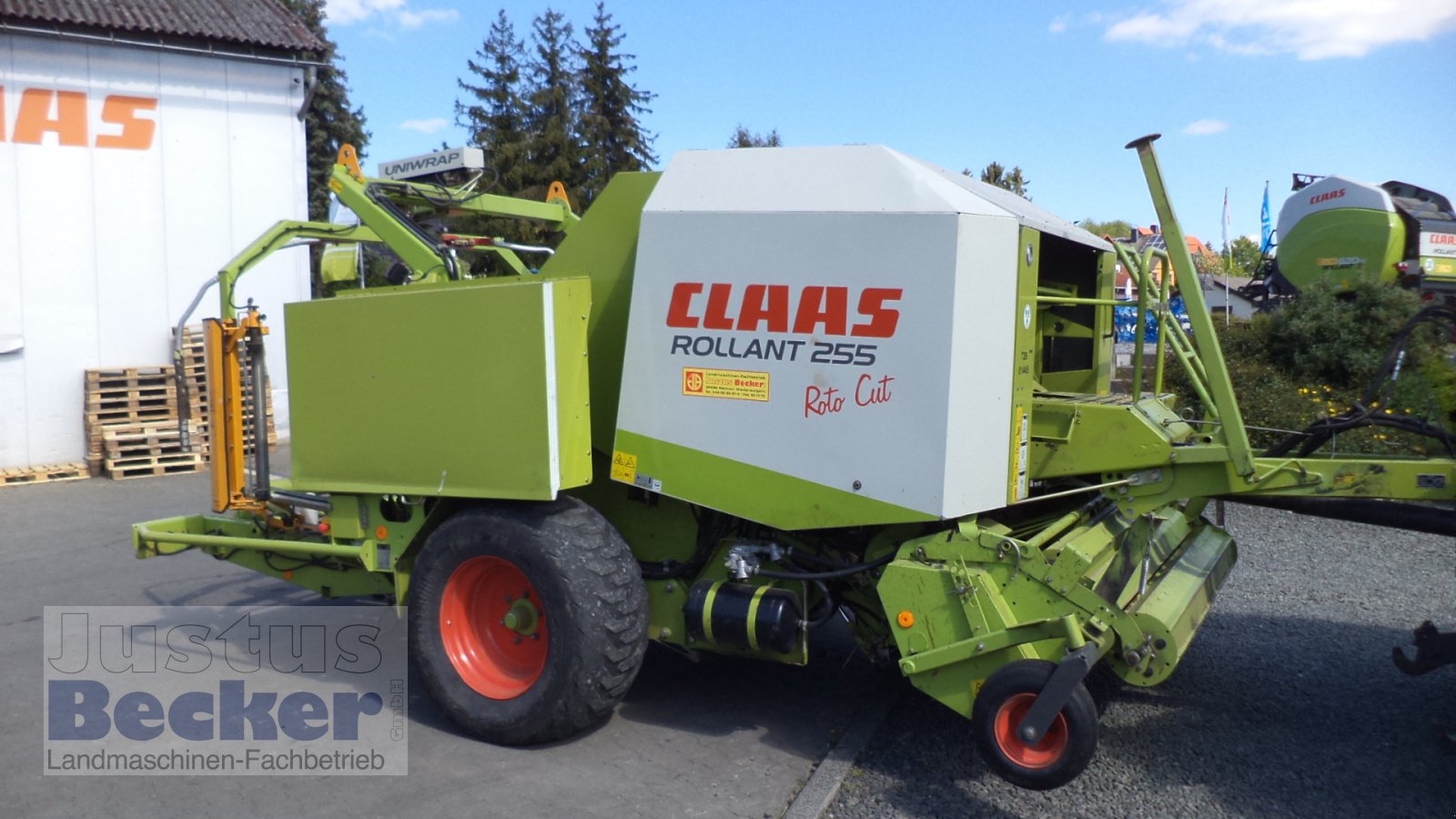 Rundballenpresse typu CLAAS Rollant 255 RC Uniwrap, Gebrauchtmaschine v Weimar-Niederwalgern (Obrázek 1)