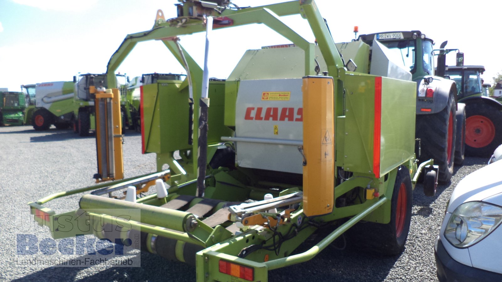 Rundballenpresse typu CLAAS Rollant 255 RC Uniwrap, Gebrauchtmaschine v Weimar-Niederwalgern (Obrázek 3)