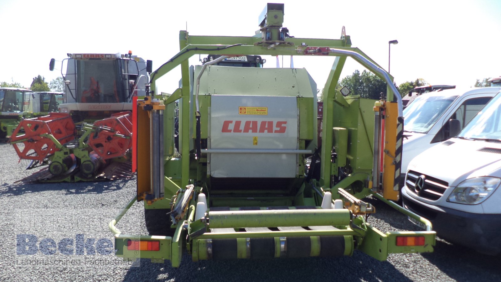 Rundballenpresse typu CLAAS Rollant 255 RC Uniwrap, Gebrauchtmaschine v Weimar-Niederwalgern (Obrázek 4)