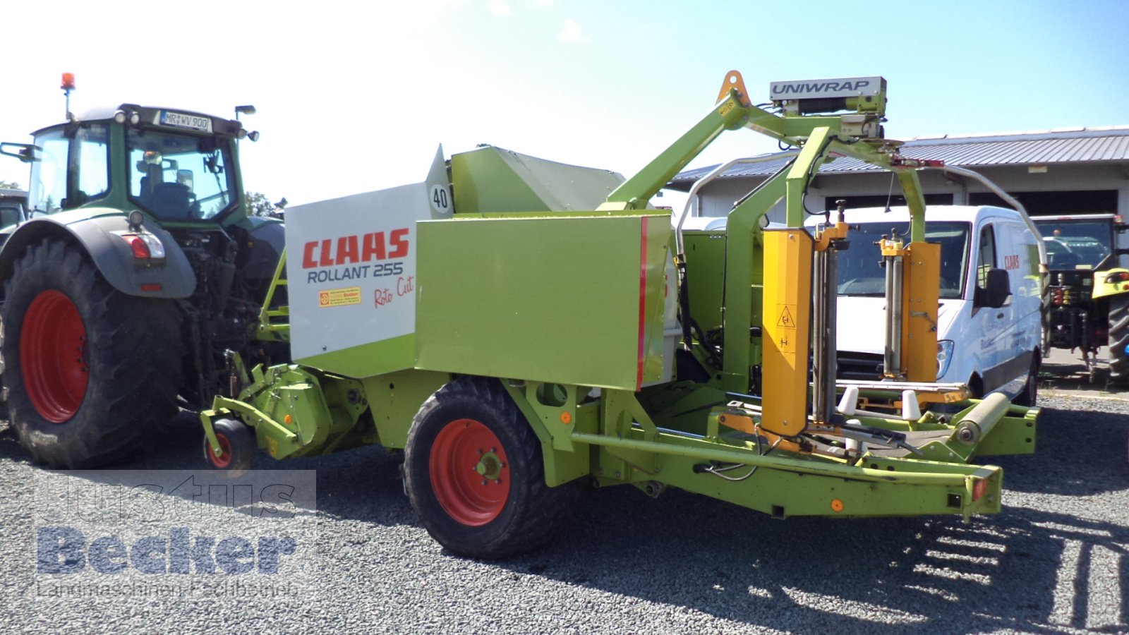 Rundballenpresse typu CLAAS Rollant 255 RC Uniwrap, Gebrauchtmaschine v Weimar-Niederwalgern (Obrázek 5)