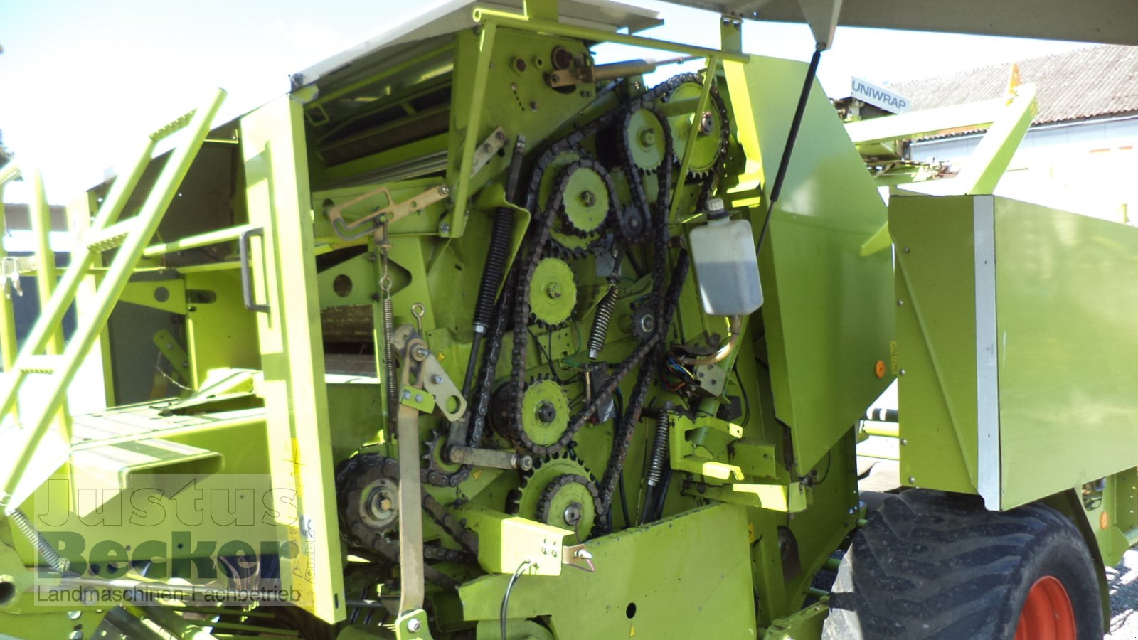 Rundballenpresse typu CLAAS Rollant 255 RC Uniwrap, Gebrauchtmaschine v Weimar-Niederwalgern (Obrázek 13)
