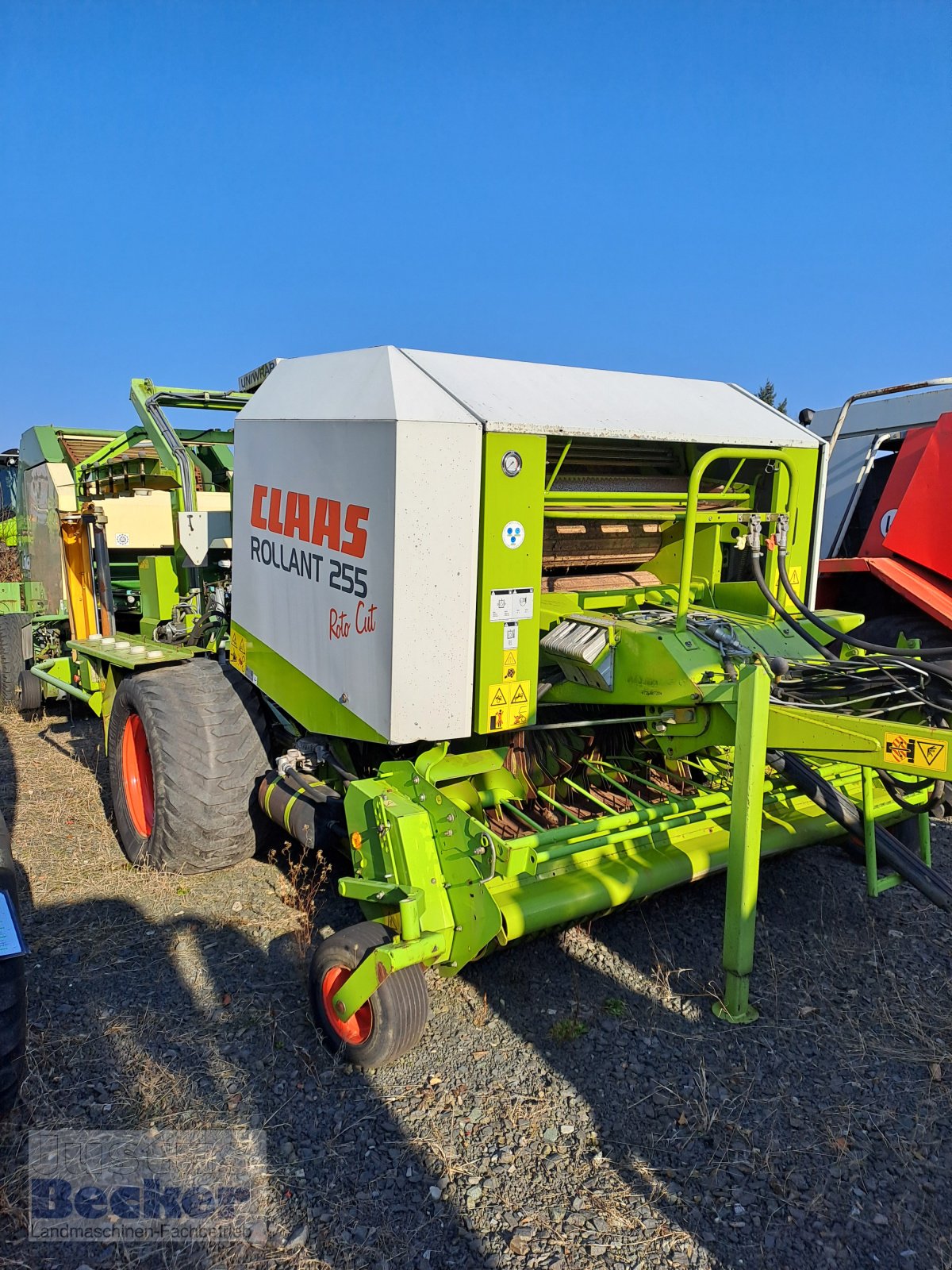 Rundballenpresse Türe ait CLAAS Rollant 255 RC Uniwrap, Gebrauchtmaschine içinde Weimar-Niederwalgern (resim 1)