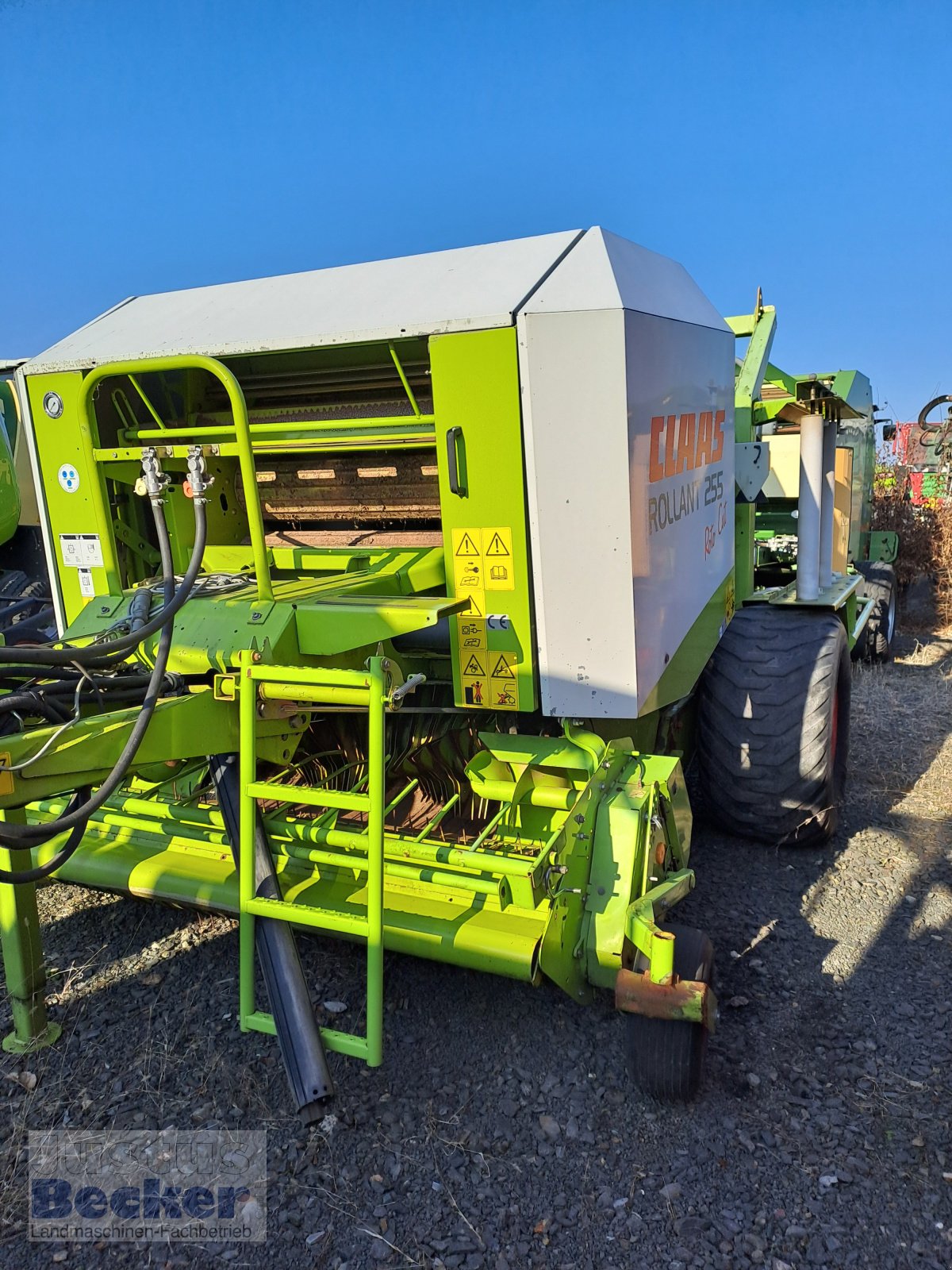 Rundballenpresse Türe ait CLAAS Rollant 255 RC Uniwrap, Gebrauchtmaschine içinde Weimar-Niederwalgern (resim 6)