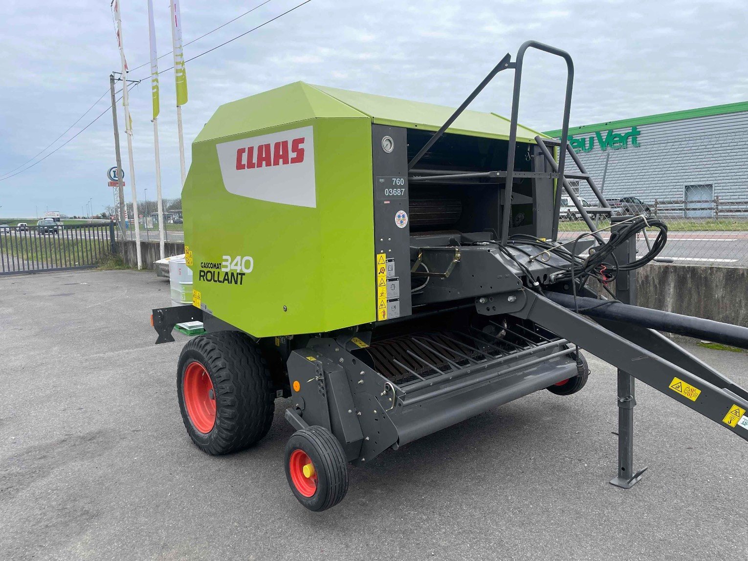 Rundballenpresse del tipo CLAAS ROLLANT 340 PU 1,85 M, Gebrauchtmaschine In ORLEIX (Immagine 2)