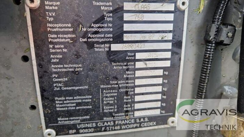 Rundballenpresse Türe ait CLAAS ROLLANT 340 RC, Gebrauchtmaschine içinde Melle-Wellingholzhausen (resim 17)