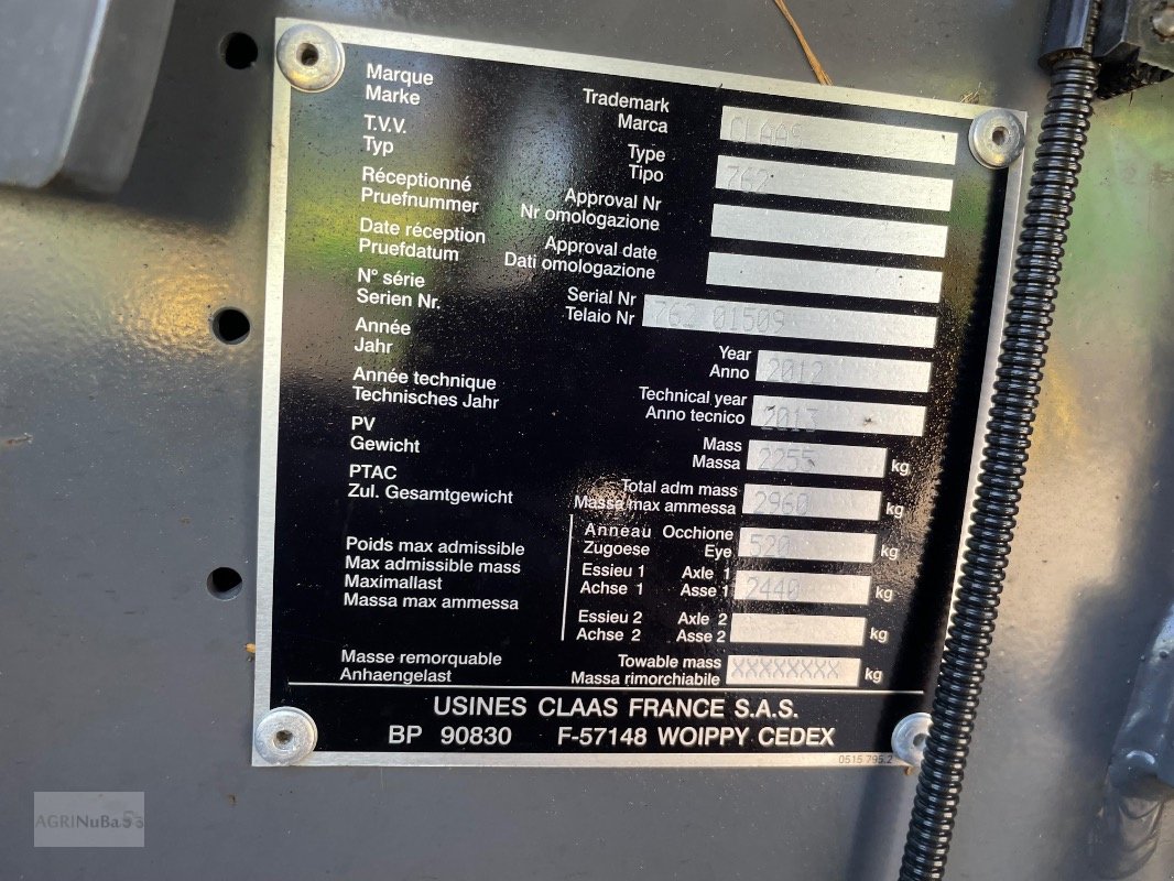 Rundballenpresse типа CLAAS Rollant 350 RC, Gebrauchtmaschine в Prenzlau (Фотография 14)