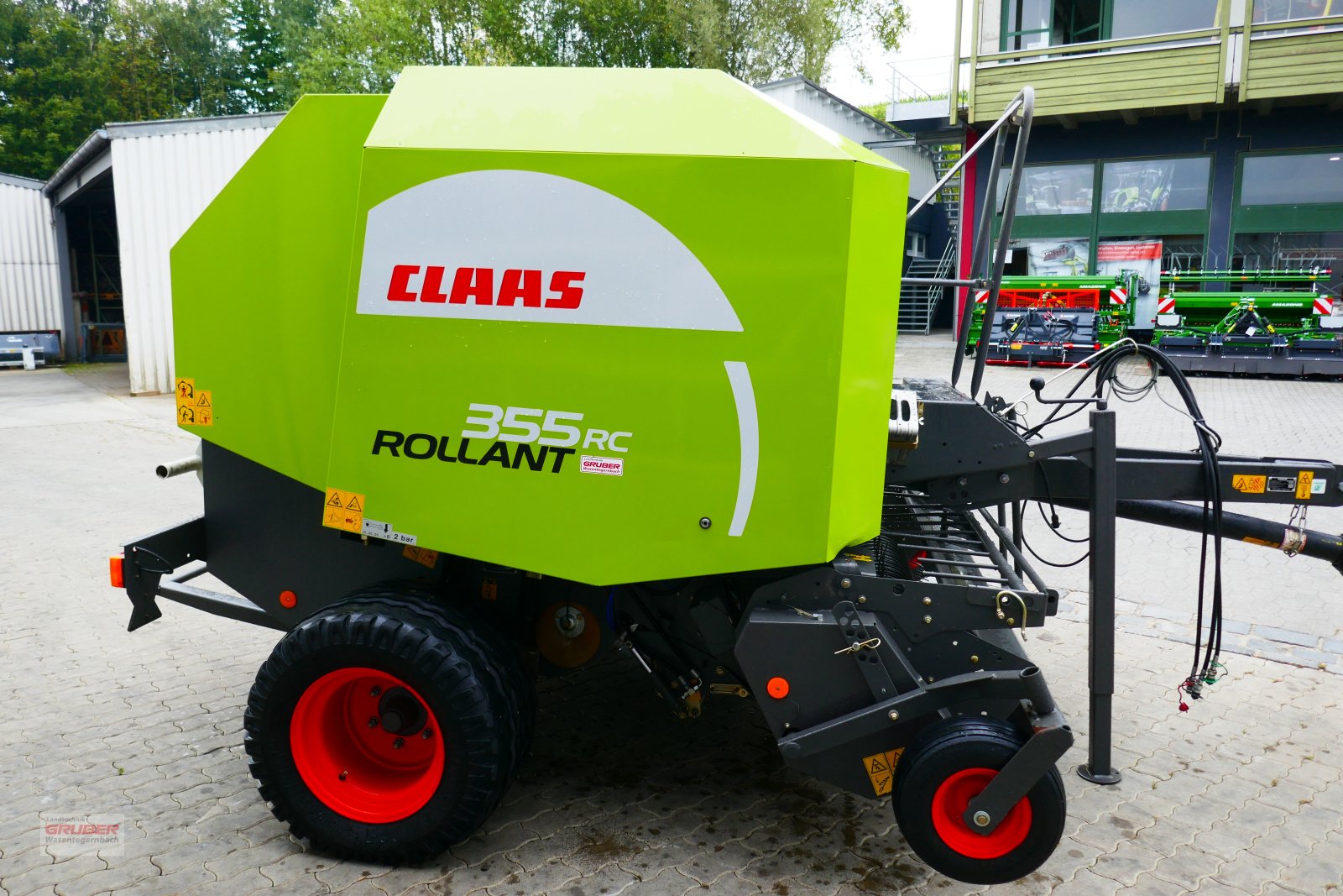 Rundballenpresse del tipo CLAAS Rollant 355 RC, Gebrauchtmaschine In Dorfen (Immagine 4)