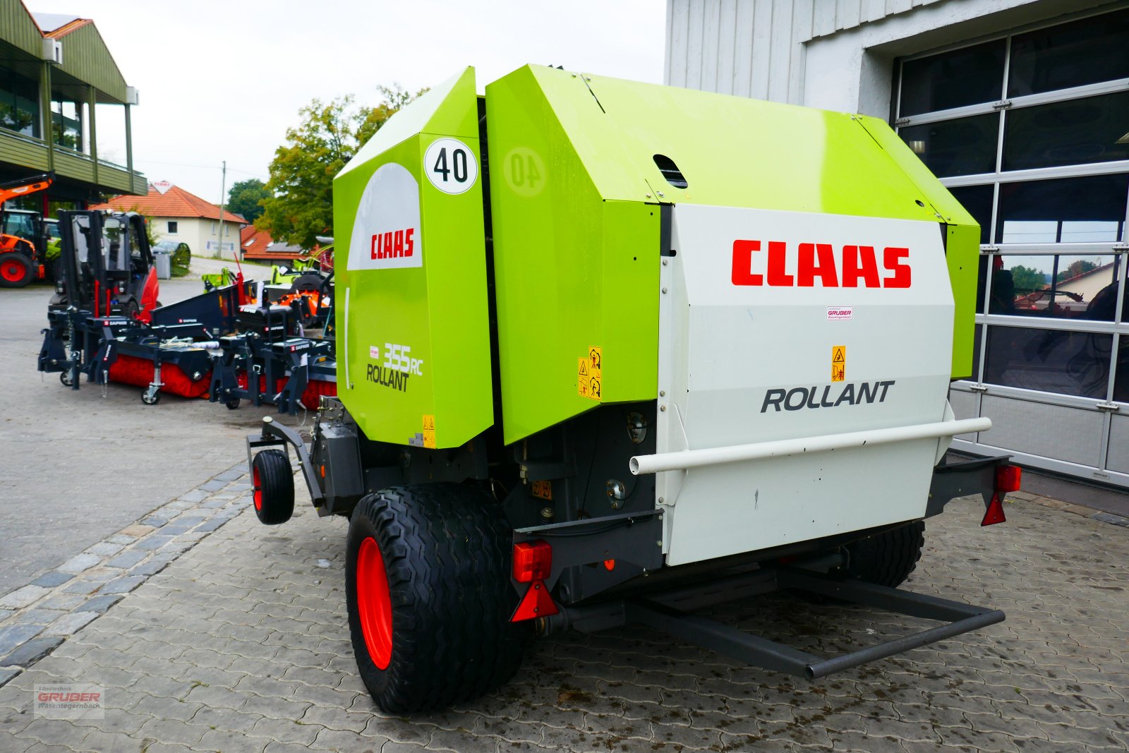 Rundballenpresse del tipo CLAAS Rollant 355 RC, Gebrauchtmaschine In Dorfen (Immagine 8)