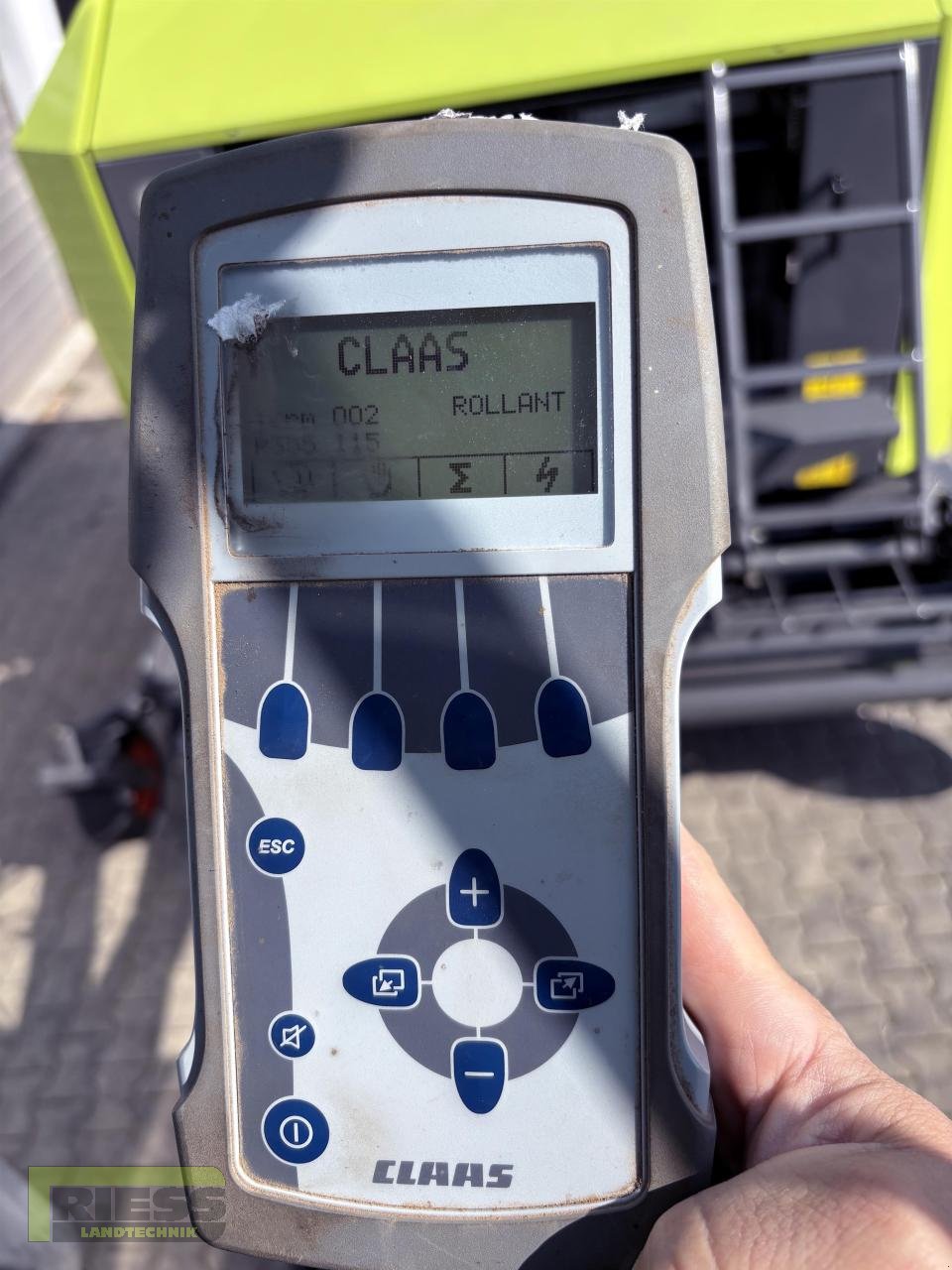 Rundballenpresse typu CLAAS ROLLANT 355 Roto Cut, Gebrauchtmaschine v Homberg/Ohm - Maulbach (Obrázek 14)