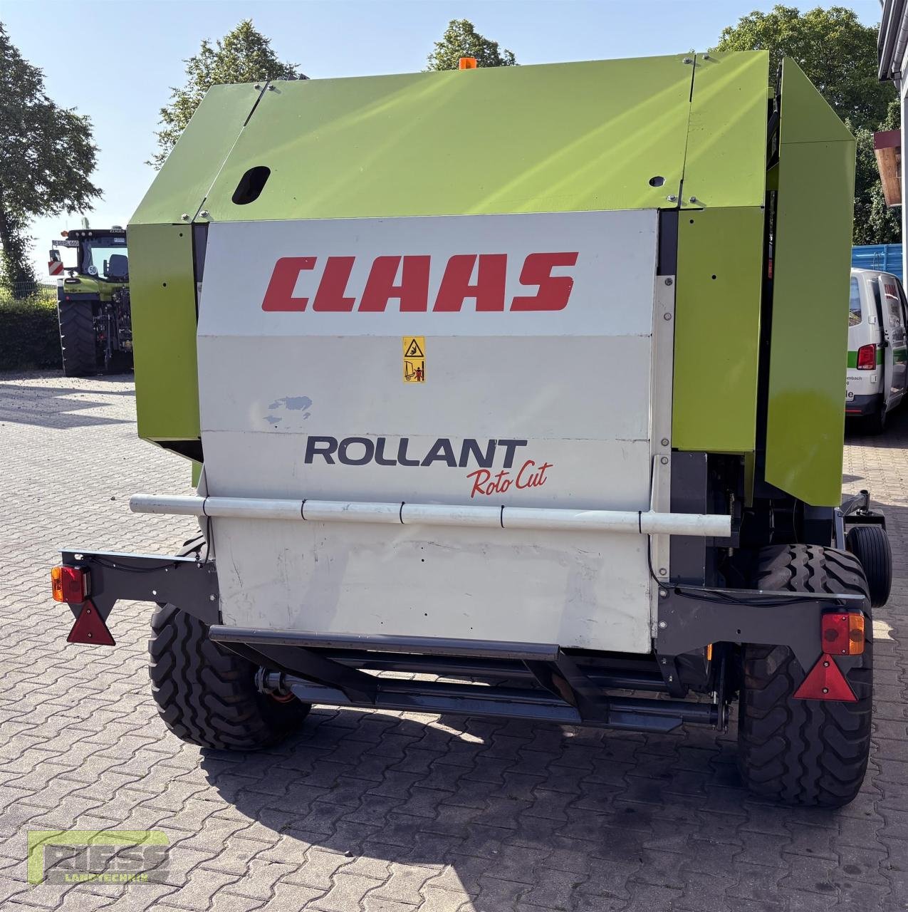 Rundballenpresse typu CLAAS ROLLANT 355 Roto Cut, Gebrauchtmaschine v Homberg/Ohm - Maulbach (Obrázek 17)