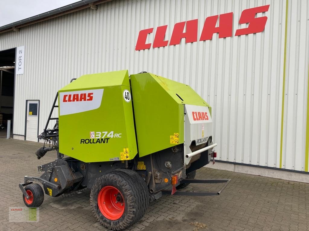 Rundballenpresse Türe ait CLAAS ROLLANT 374 RC PRO, Gebrauchtmaschine içinde Schenefeld (resim 2)